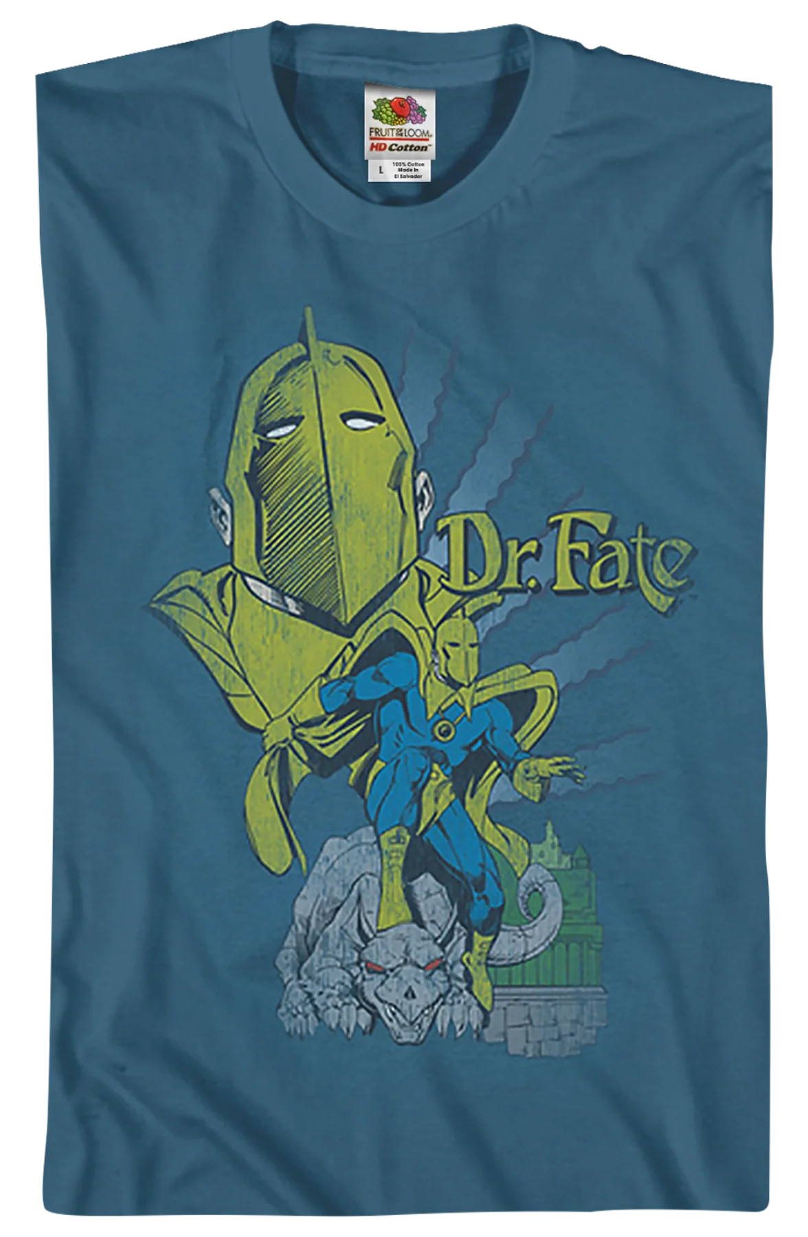 Dr. Fate Collage DC Comics T-Shirt - Image 2