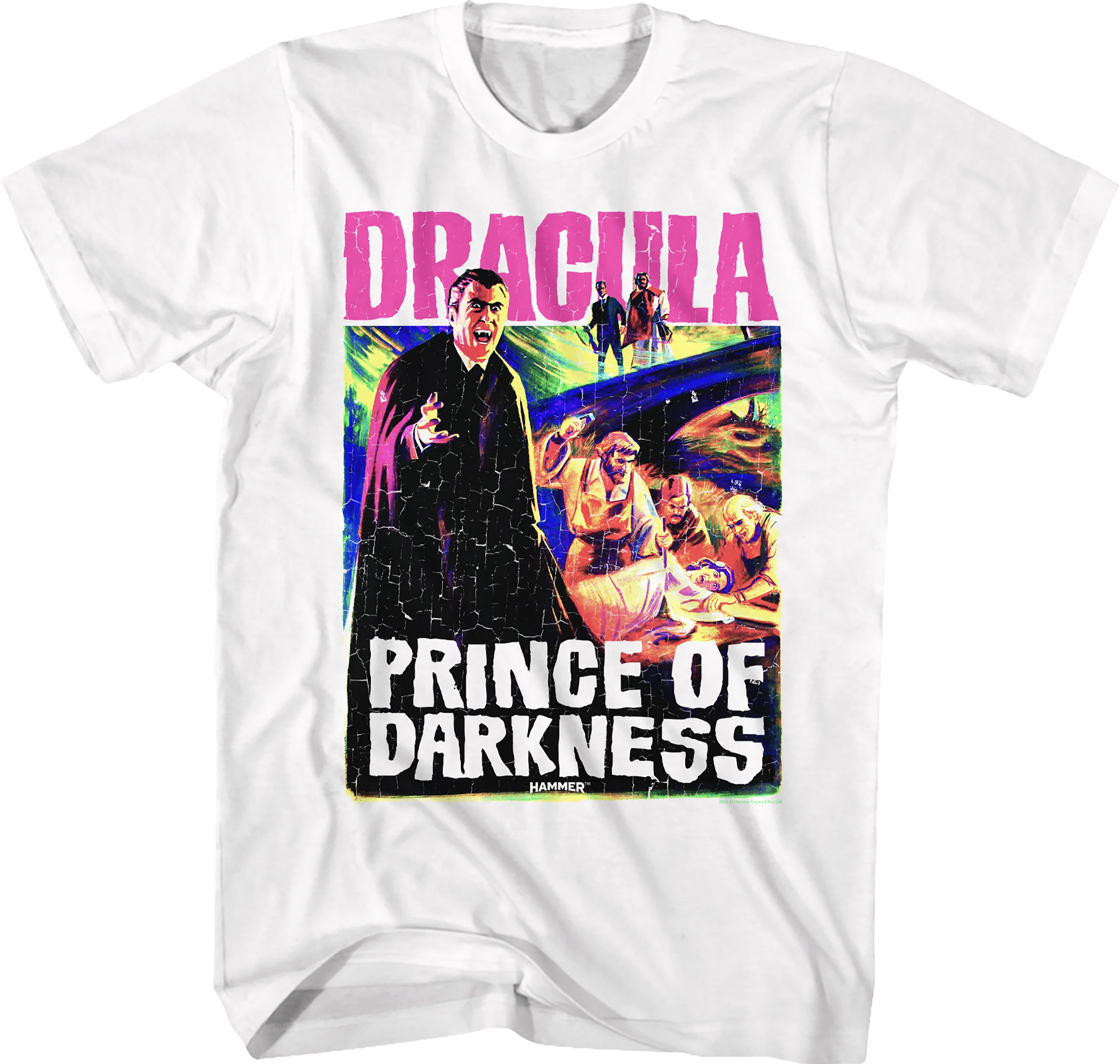 Dracula Prince Of Darkness Hammer Films T-Shirt