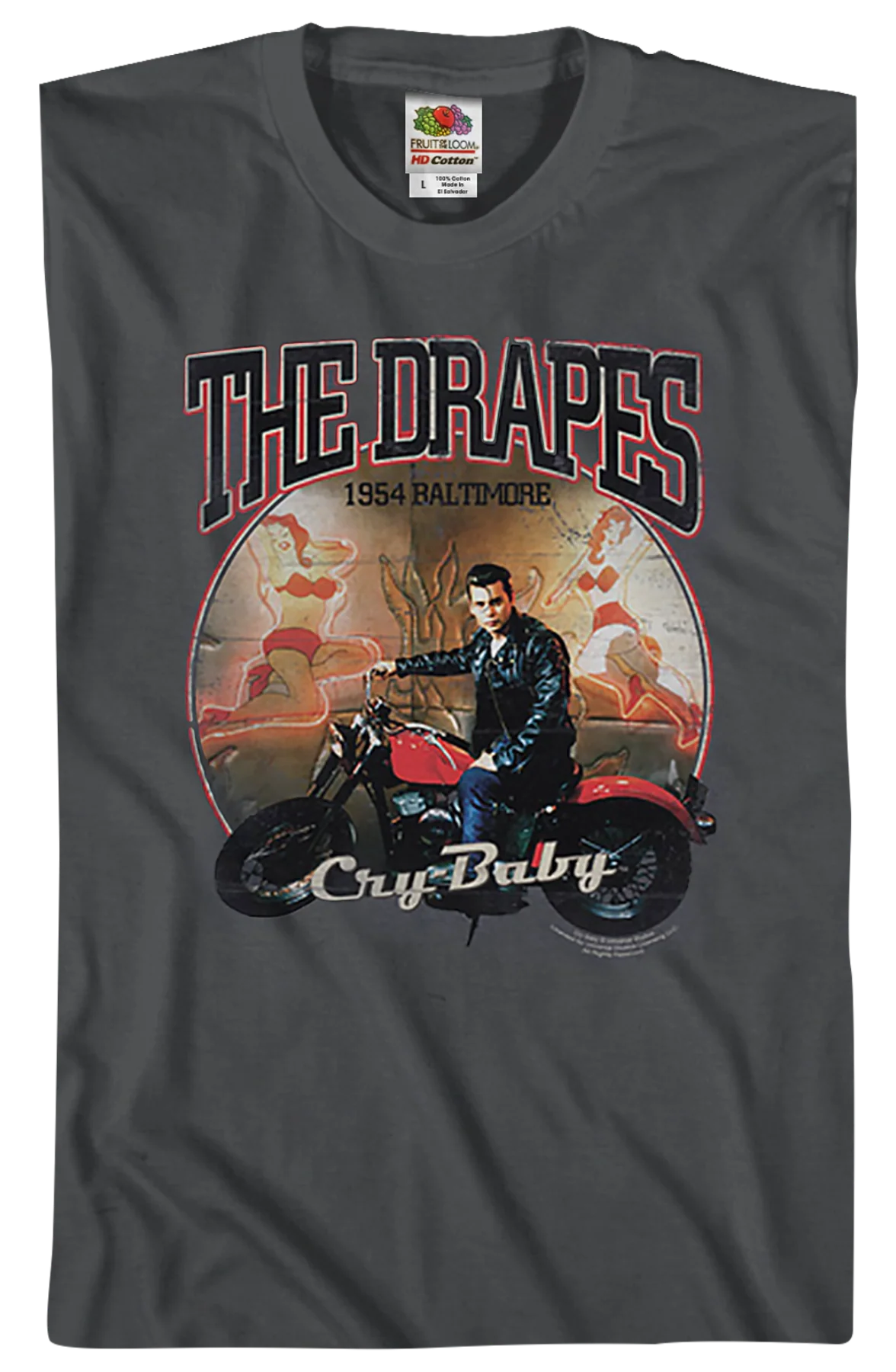 Drapes Cry-Baby T-Shirt - Image 2
