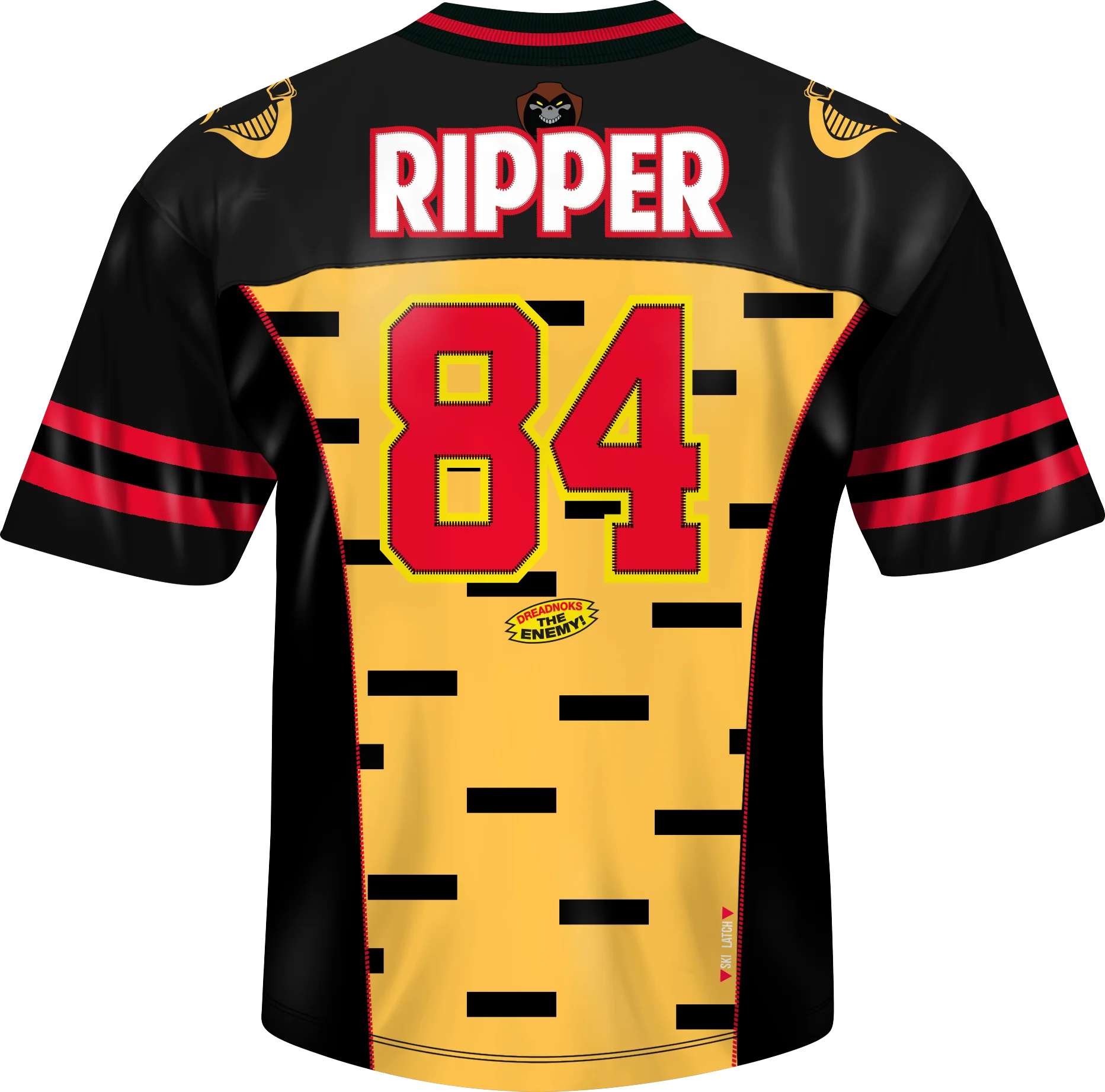 Dreadnok Ripper GI Joe Football Jersey - Image 3