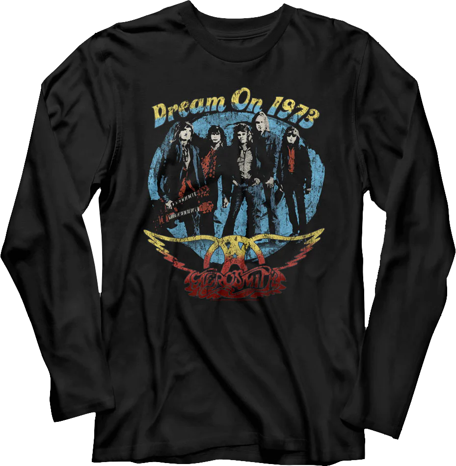 Dream On Aerosmith Long Sleeve Shirt