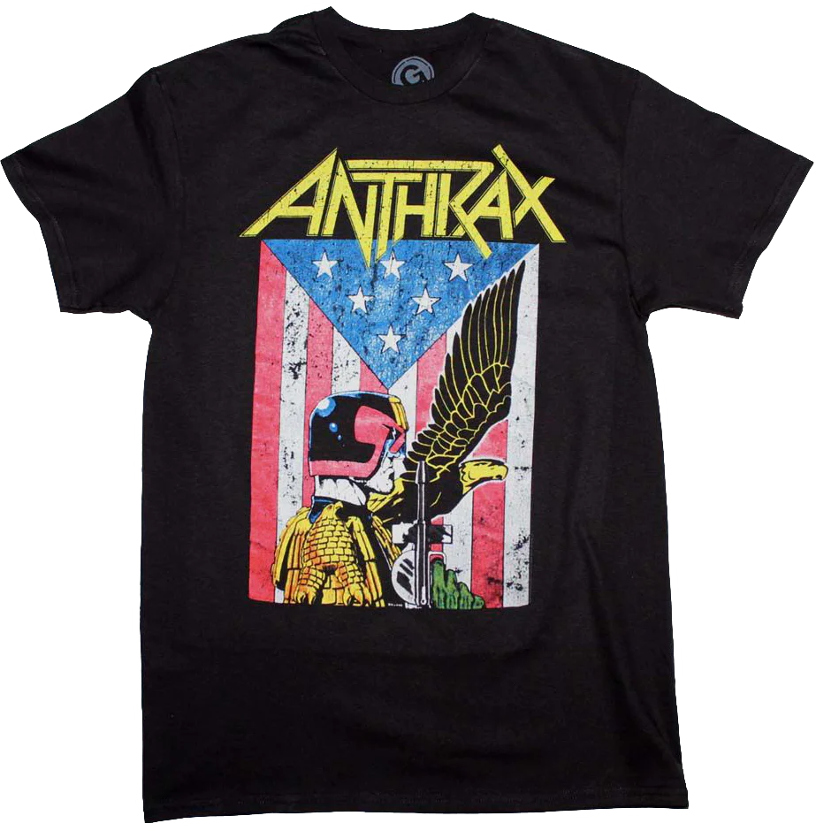 Dredd Eagle Anthrax T-Shirt