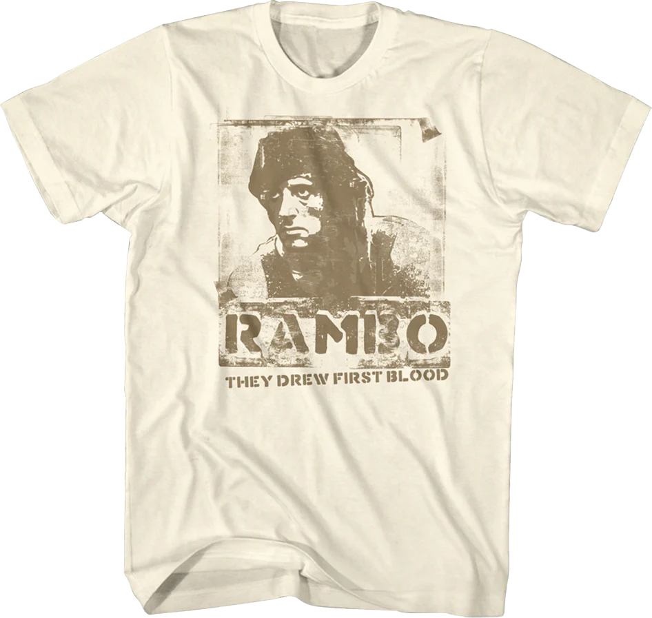 Drew First Blood Rambo T-Shirt