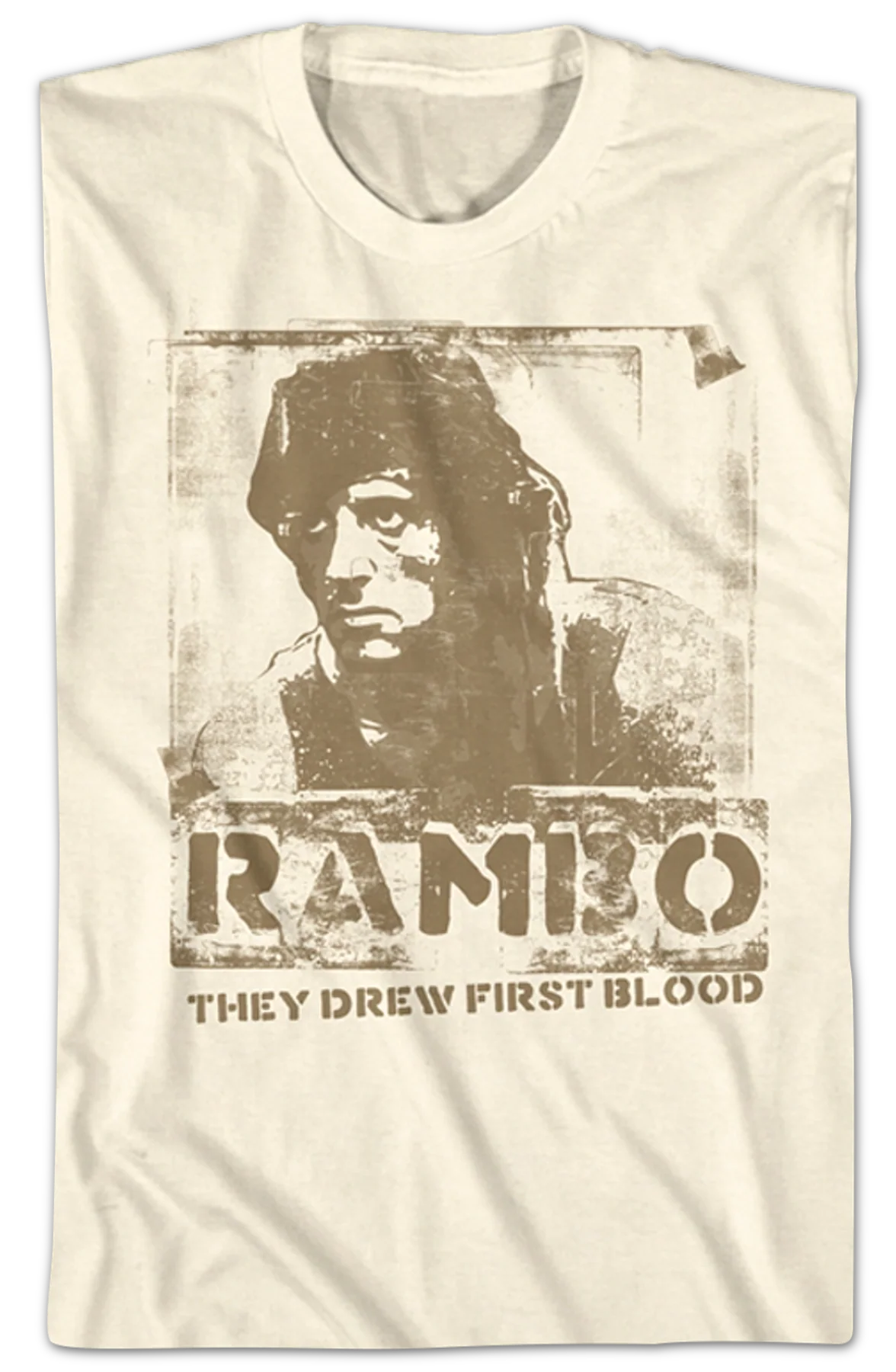 Drew First Blood Rambo T-Shirt - Image 2