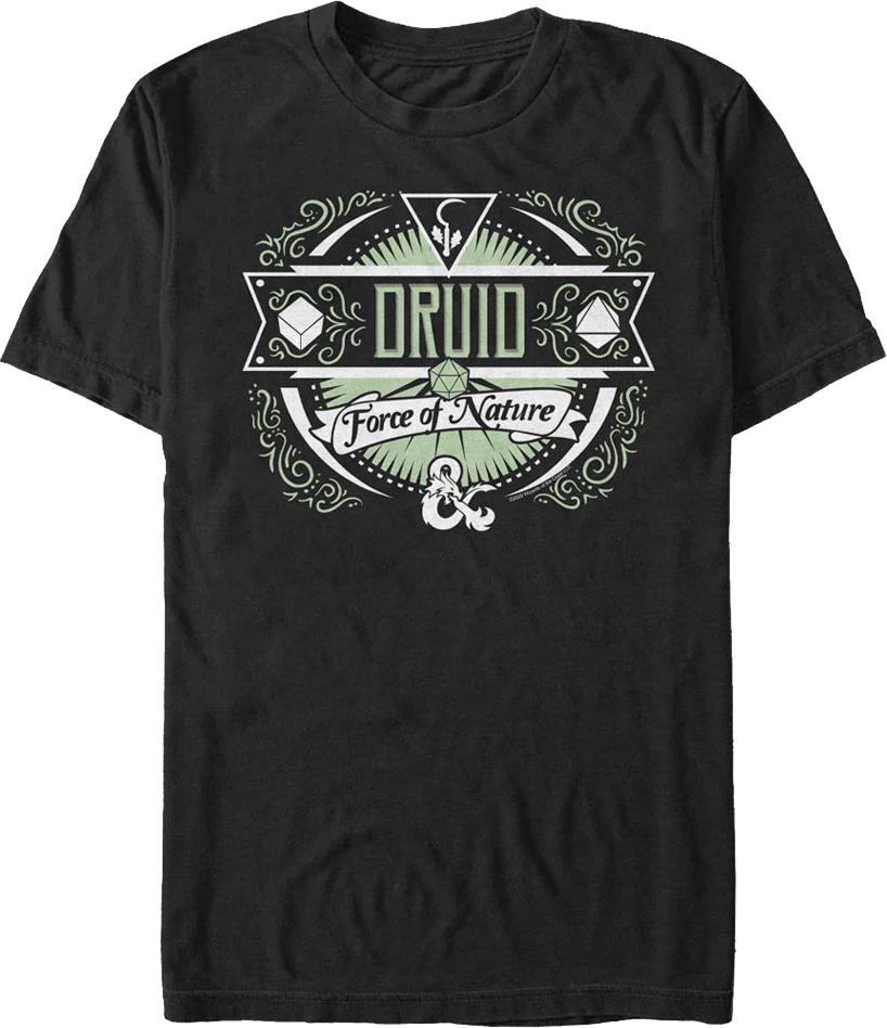 Druid Dungeons & Dragons T-Shirt