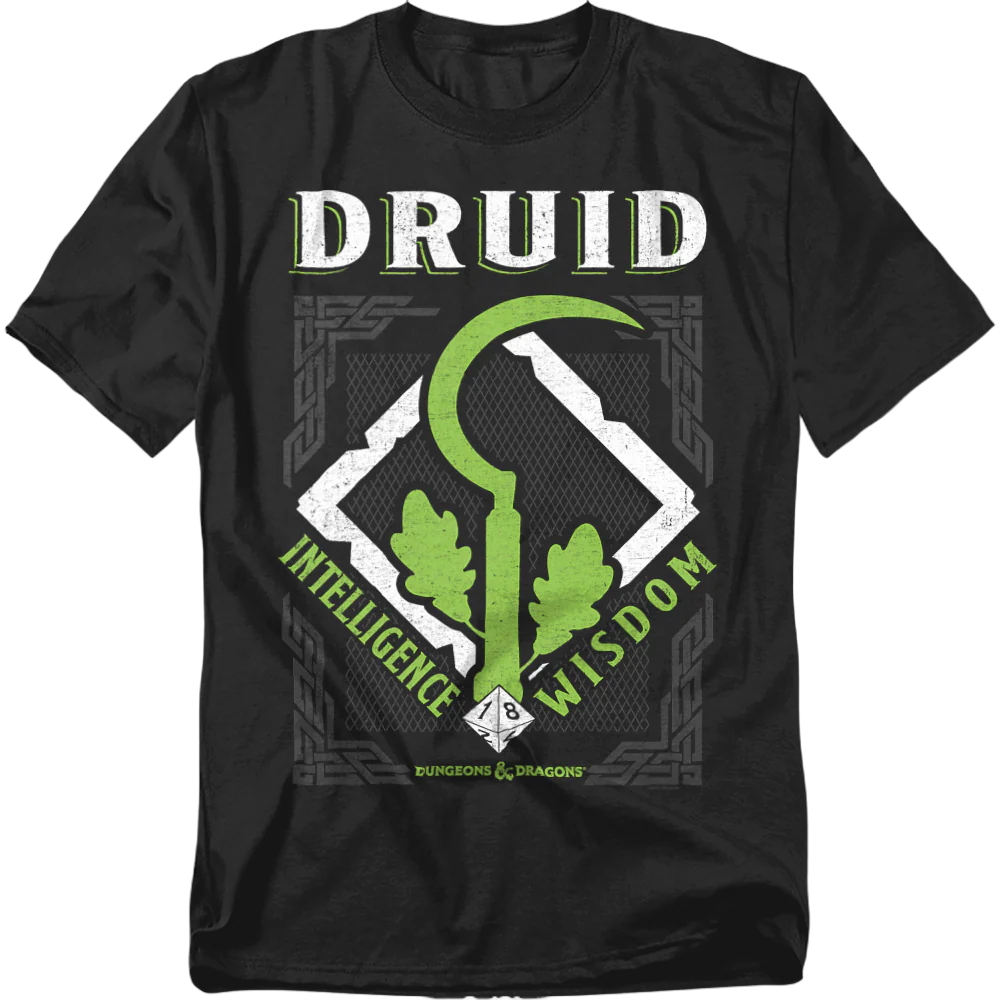 Druid Logo Dungeons & Dragons T-Shirt
