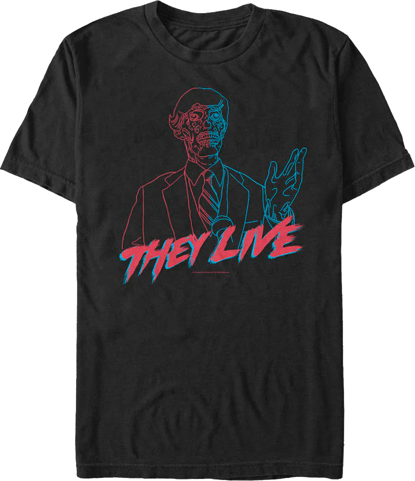 Dual Tone Politician They Live T-Shirt