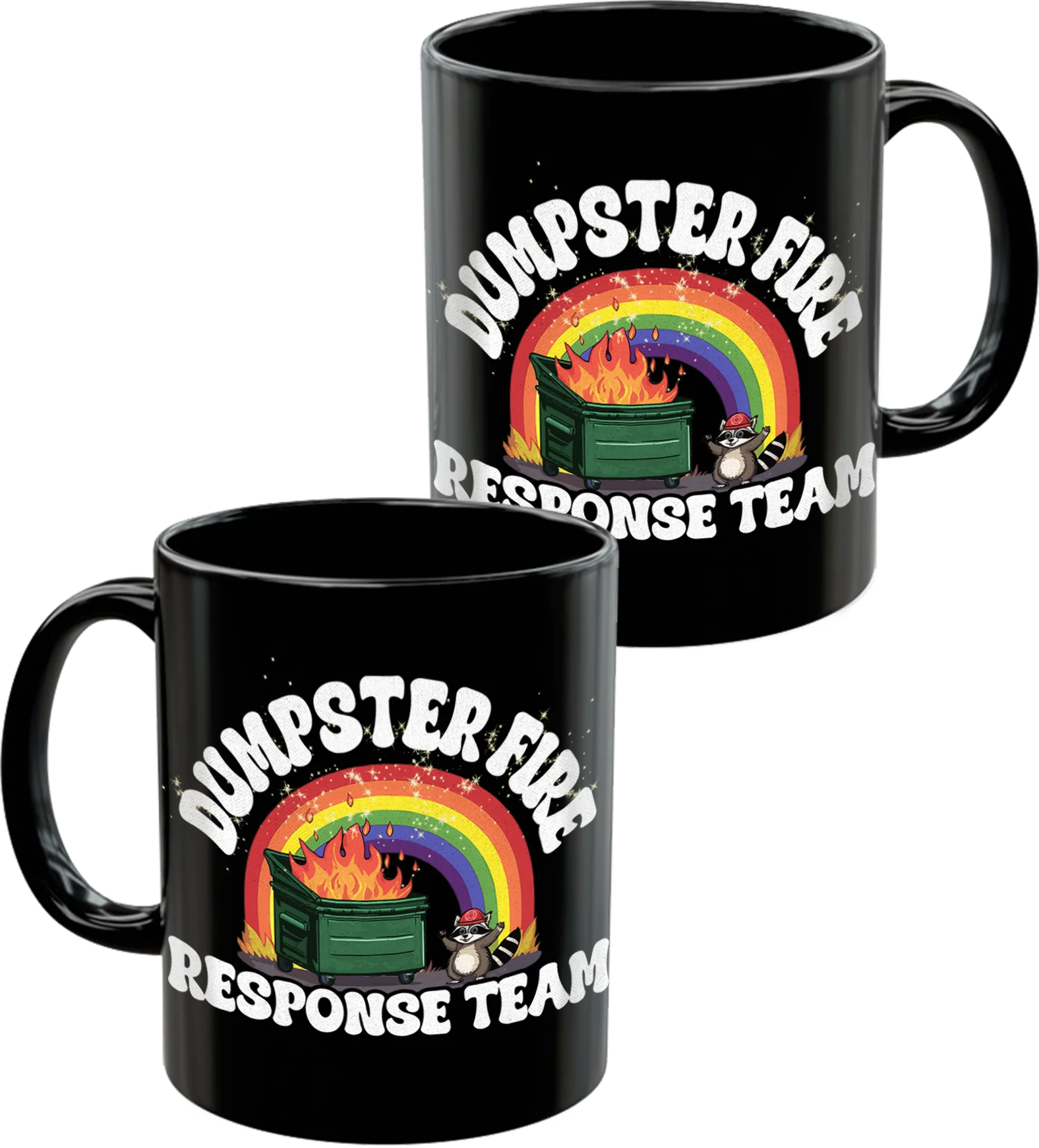 Dumpster Fire Response Team Coffee Mug - Image 3