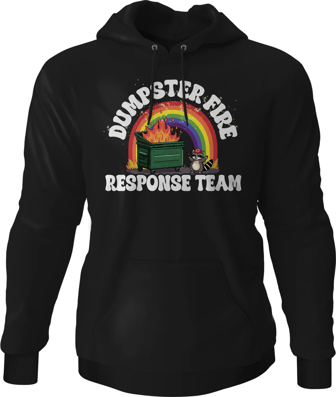 Dumpster Fire Response Team Hoodie - Image 7
