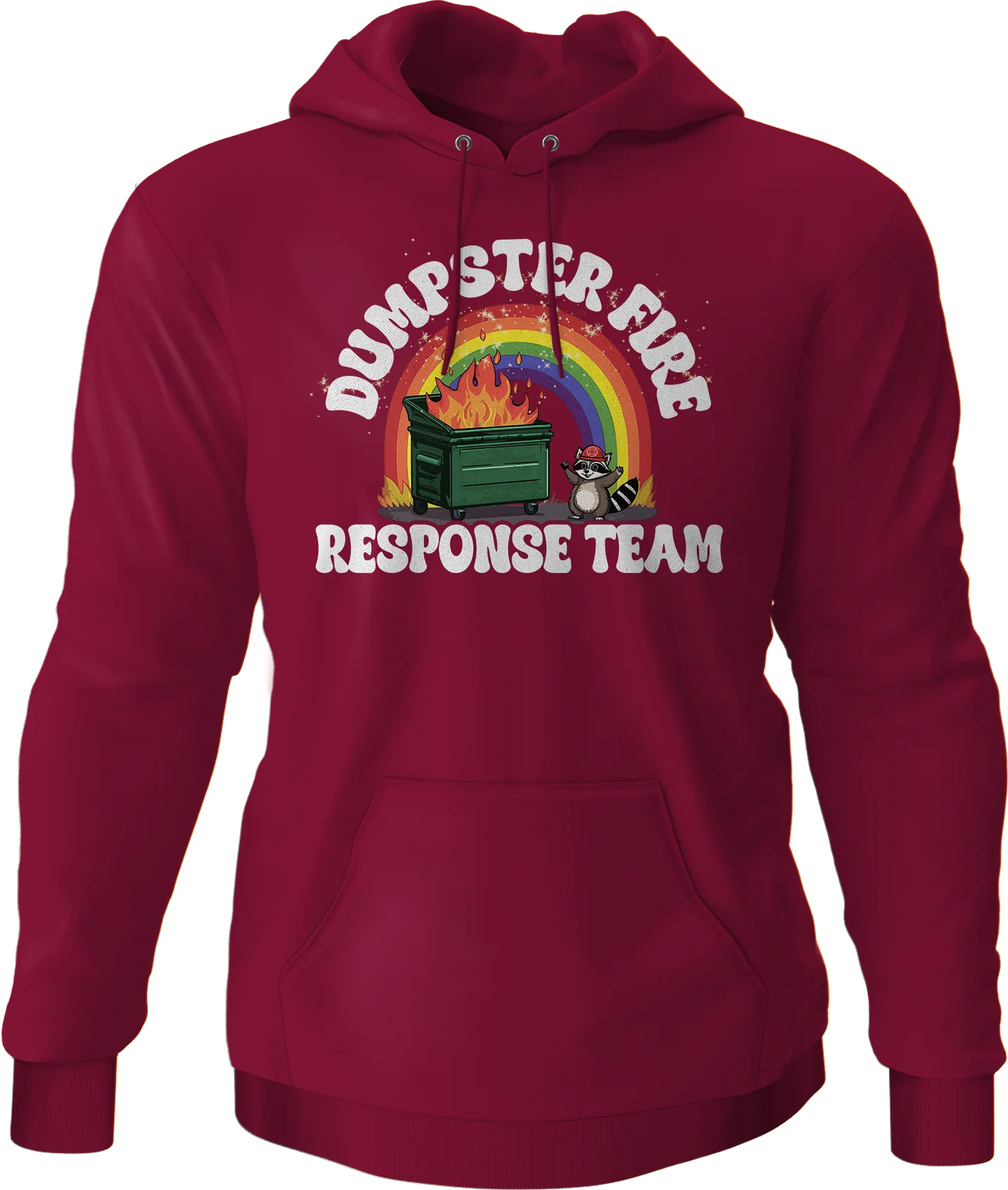 Dumpster Fire Response Team Hoodie - Image 8