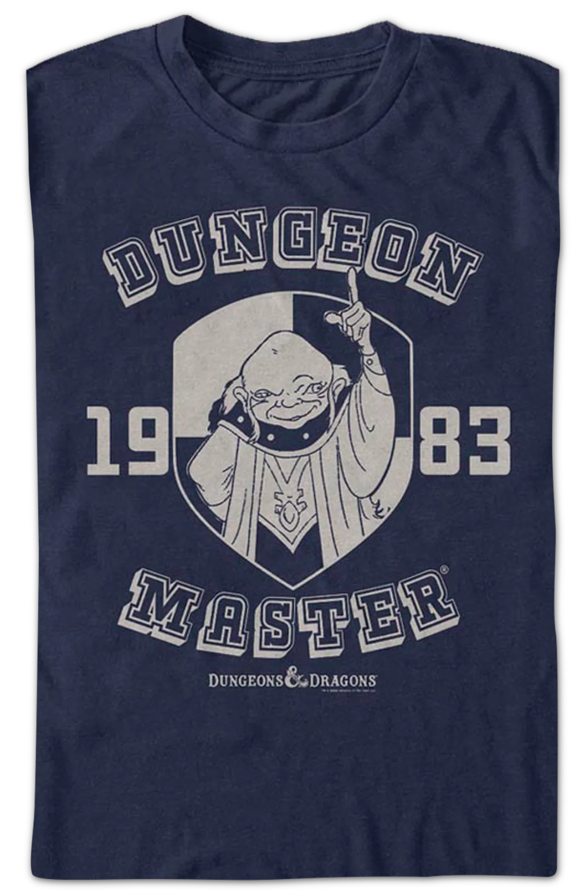 Dungeon Master Collegiate Logo Dungeons & Dragons T-Shirt - Image 2