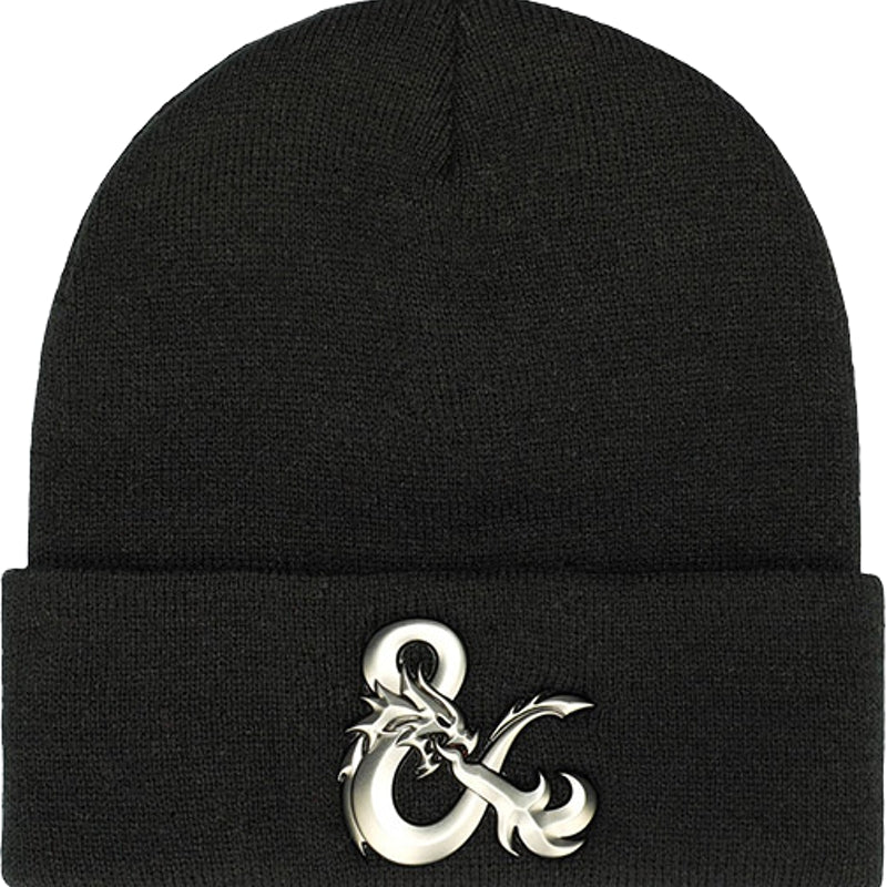 Dungeons & Dragons Chrome Logo Cuff Beanie