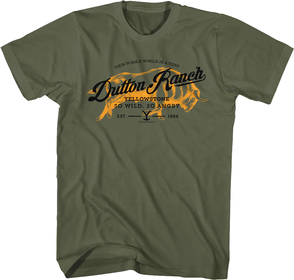 Dutton Ranch Buffalo Yellowstone T-Shirt