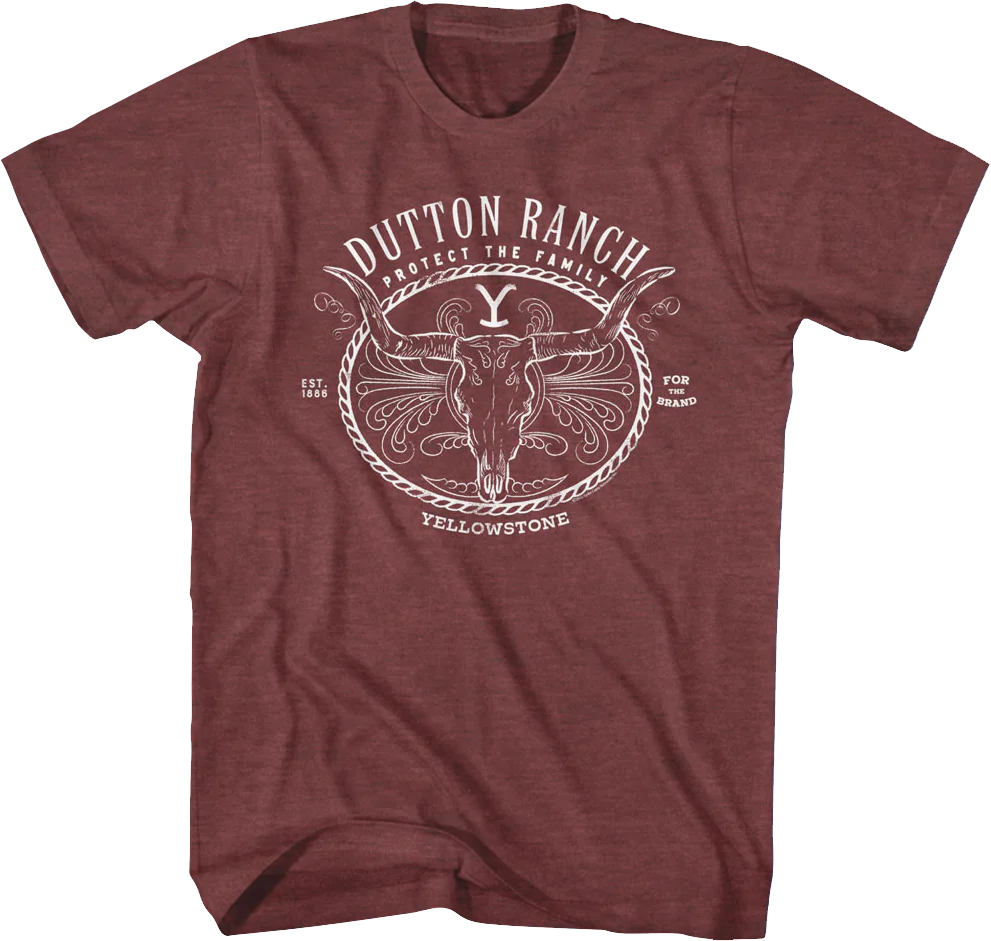 Dutton Ranch Protect The Family Yellowstone T-Shirt