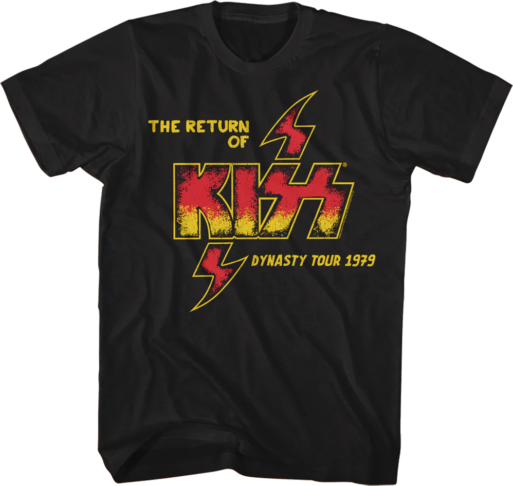Dynasty Tour 1979 KISS T-Shirt