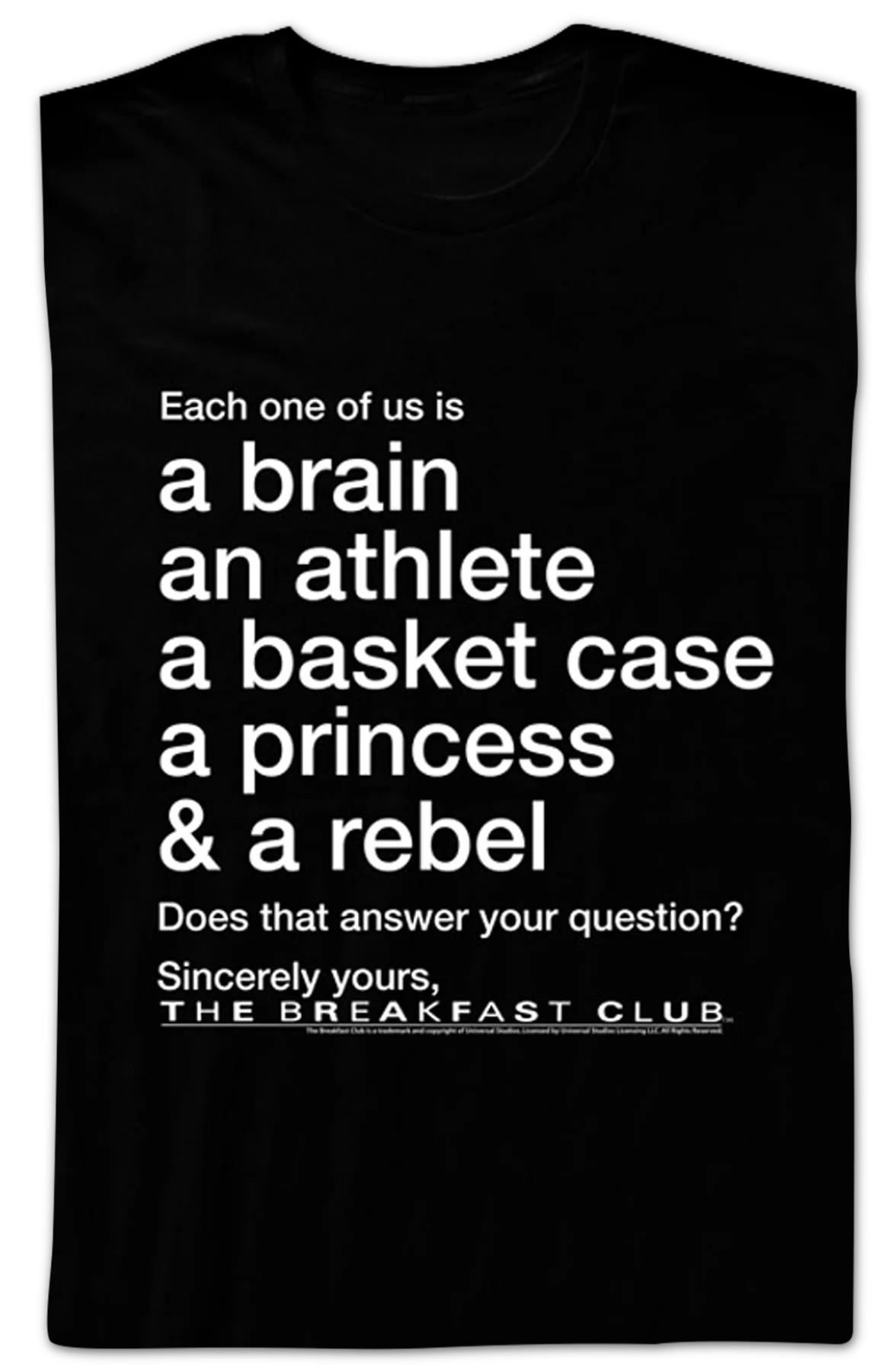 Each One Of Us Breakfast Club T-Shirt - Image 2