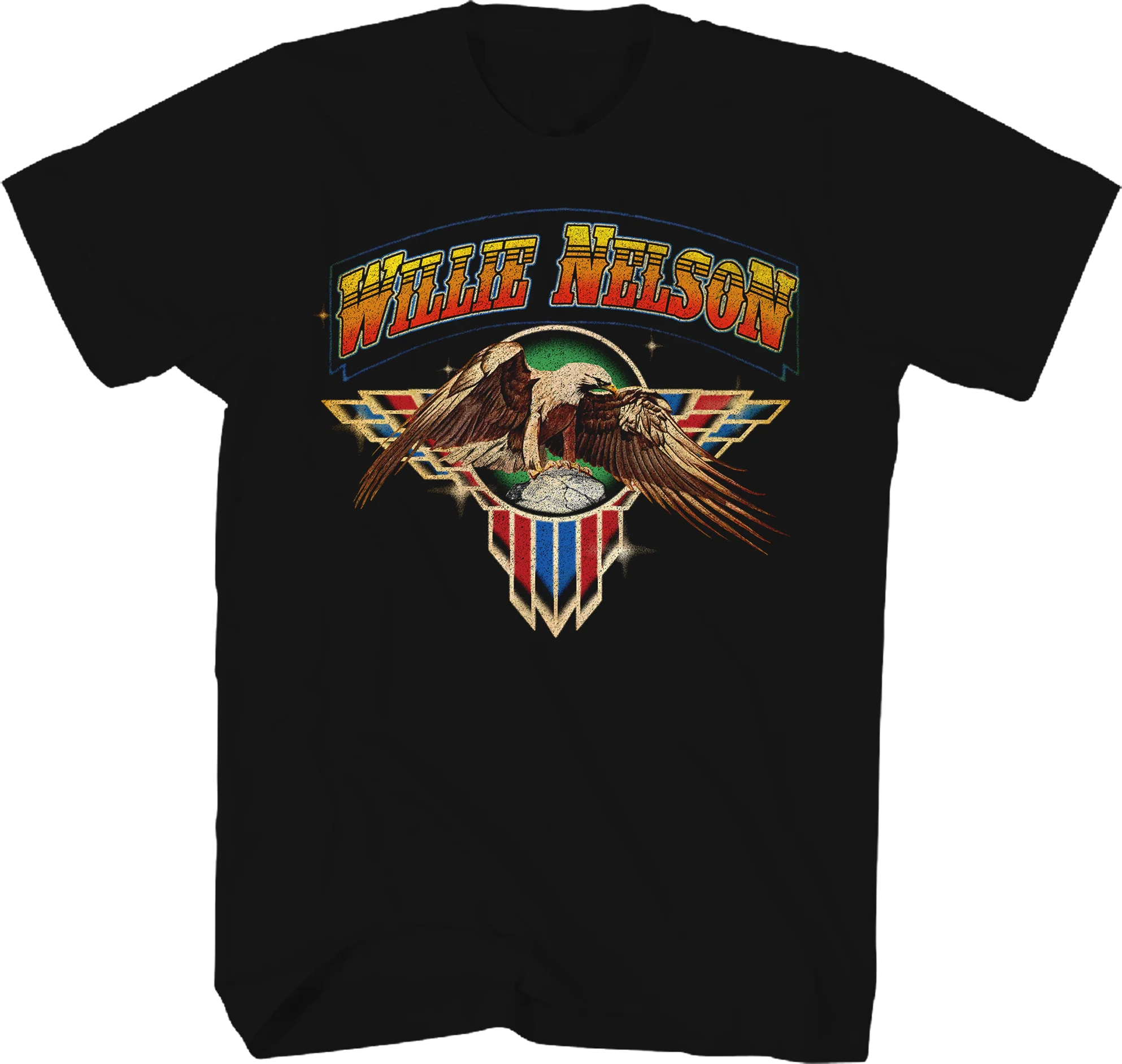 Eagle Emblem Willie Nelson T-Shirt