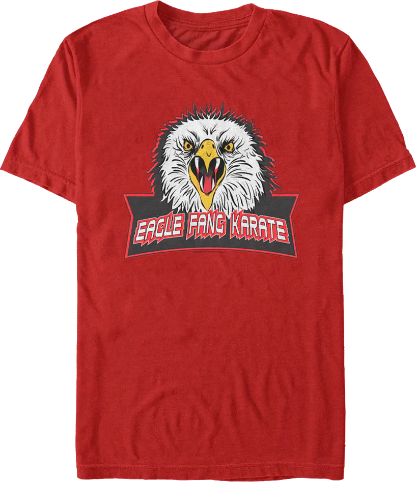 Eagle Fang Karate Logo Cobra Kai T-Shirt - Image 2
