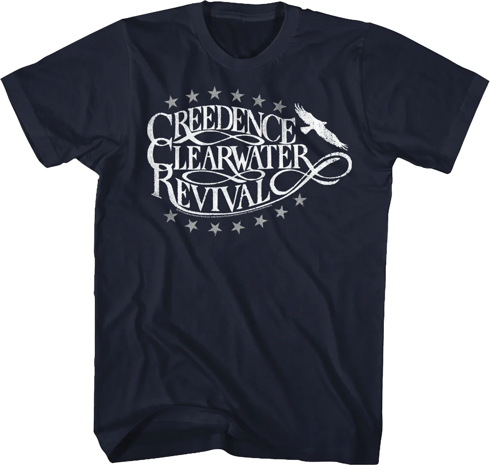 Eagle Logo Creedence Clearwater Revival T-Shirt
