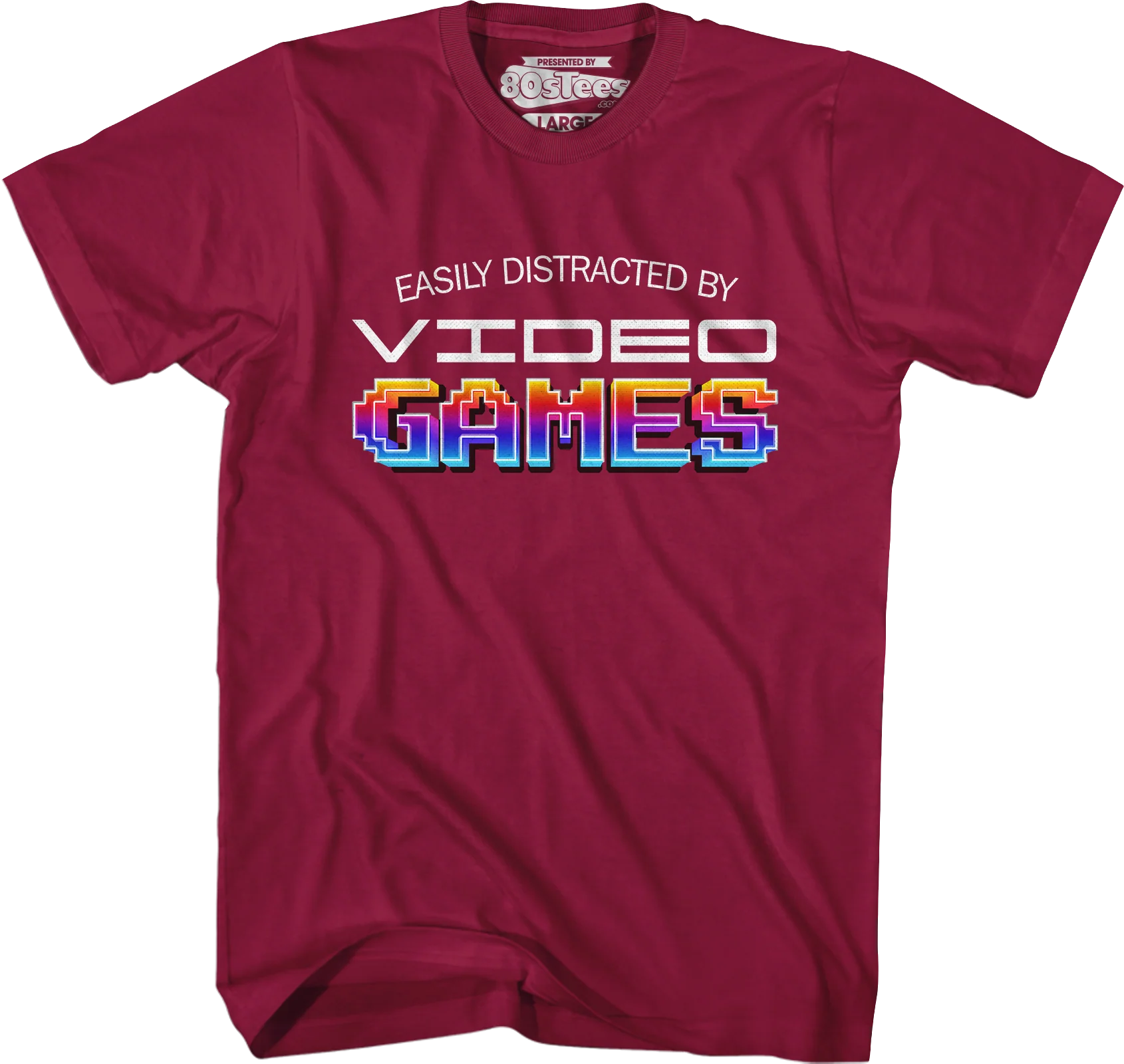 Easily Distracted By Video Games T-Shirt - Image 3