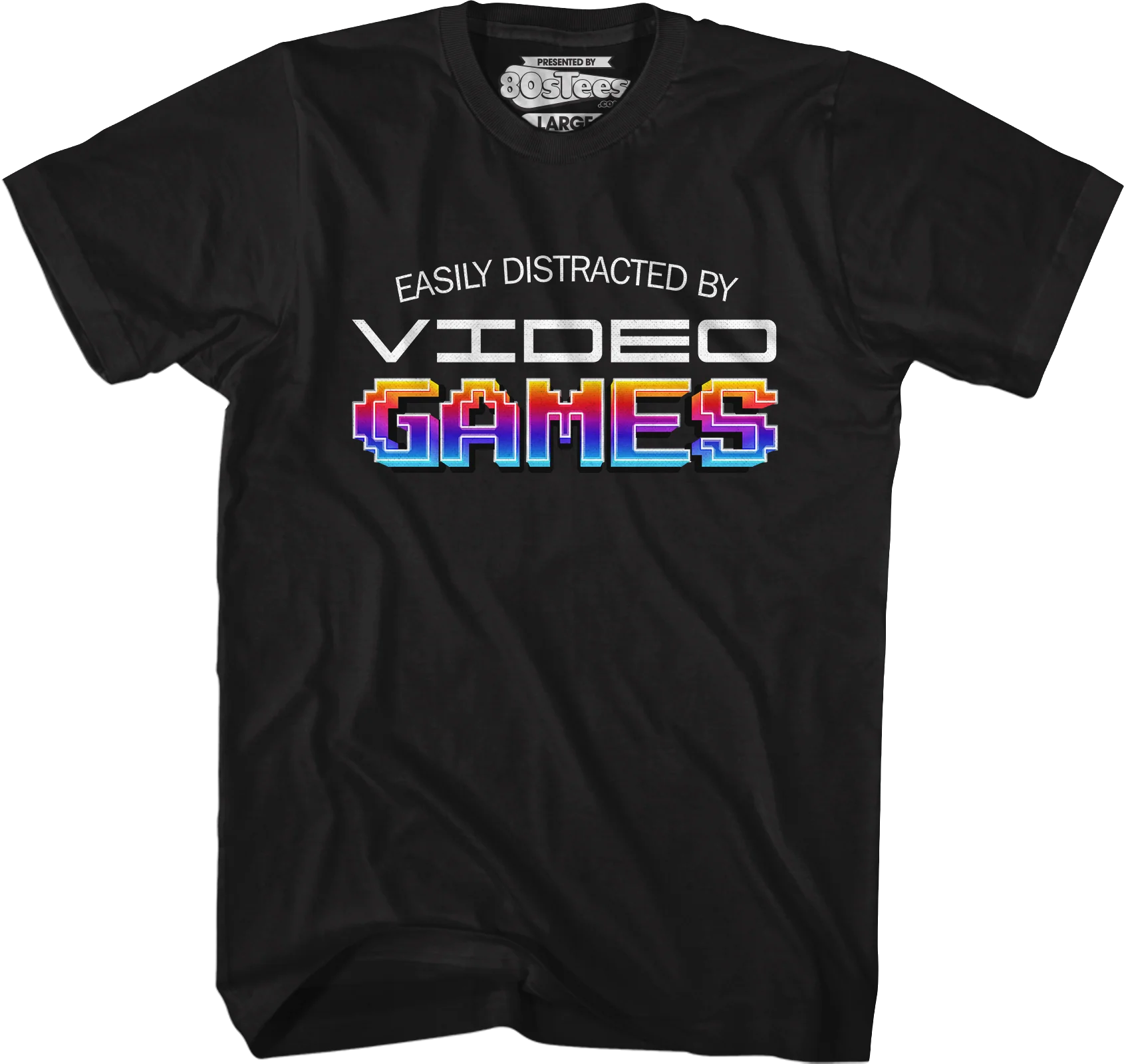 Easily Distracted By Video Games T-Shirt - Image 5