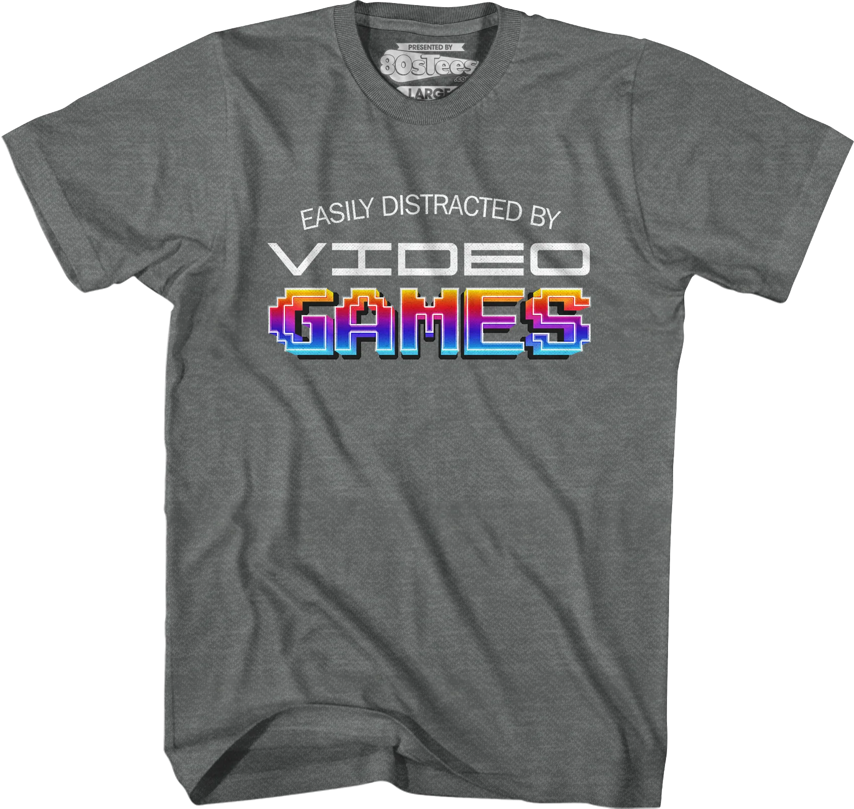 Easily Distracted By Video Games T-Shirt - Image 7
