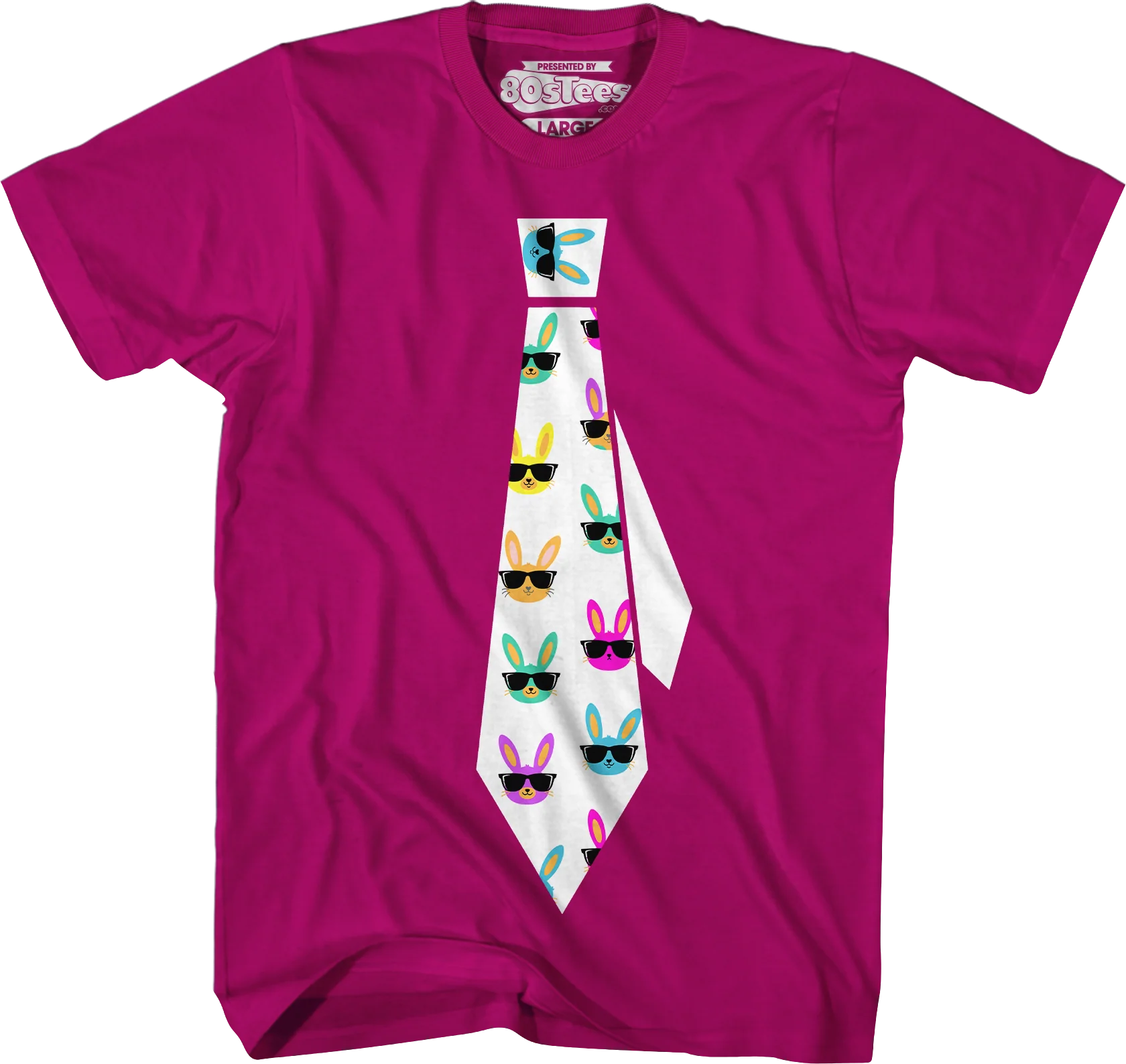 Easter Bunny Tie T-Shirt - Image 9