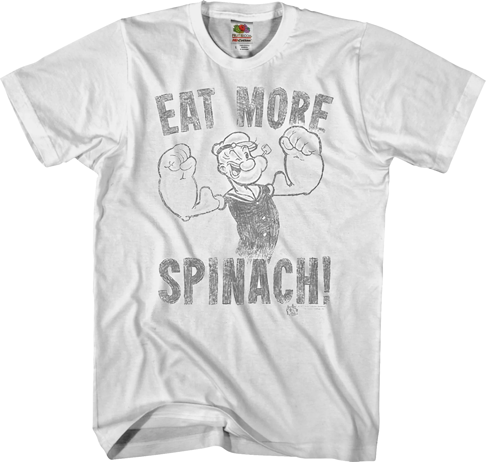 Eat More Spinach Popeye T-Shirt
