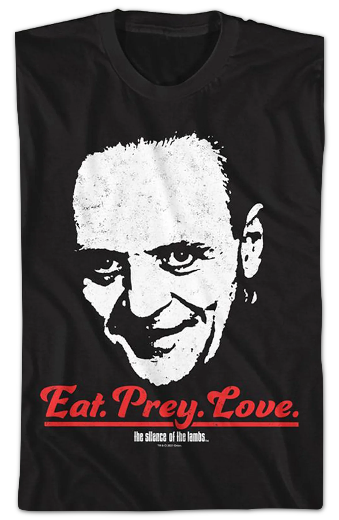 Eat Prey Love Silence of the Lambs T-Shirt - Image 2