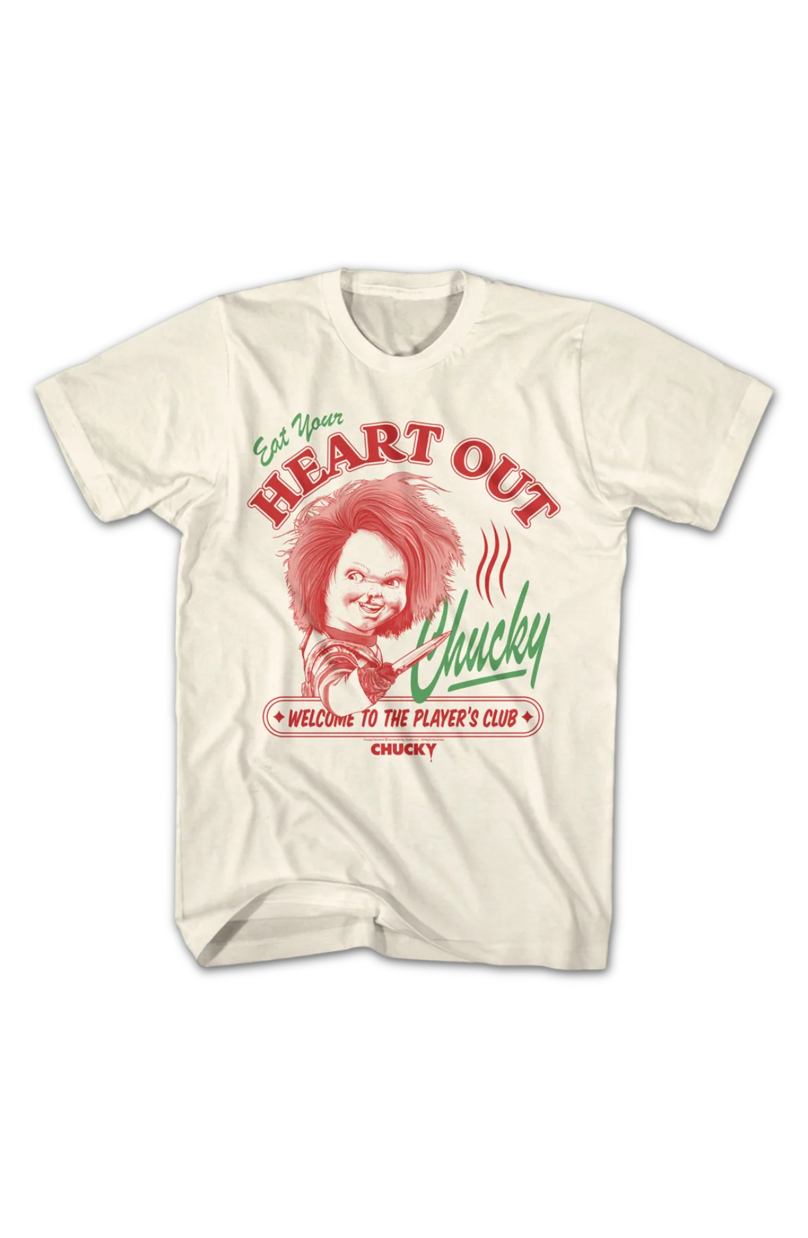 Eat Your Heart Out Chucky Child's Play T-Shirt - Image 2