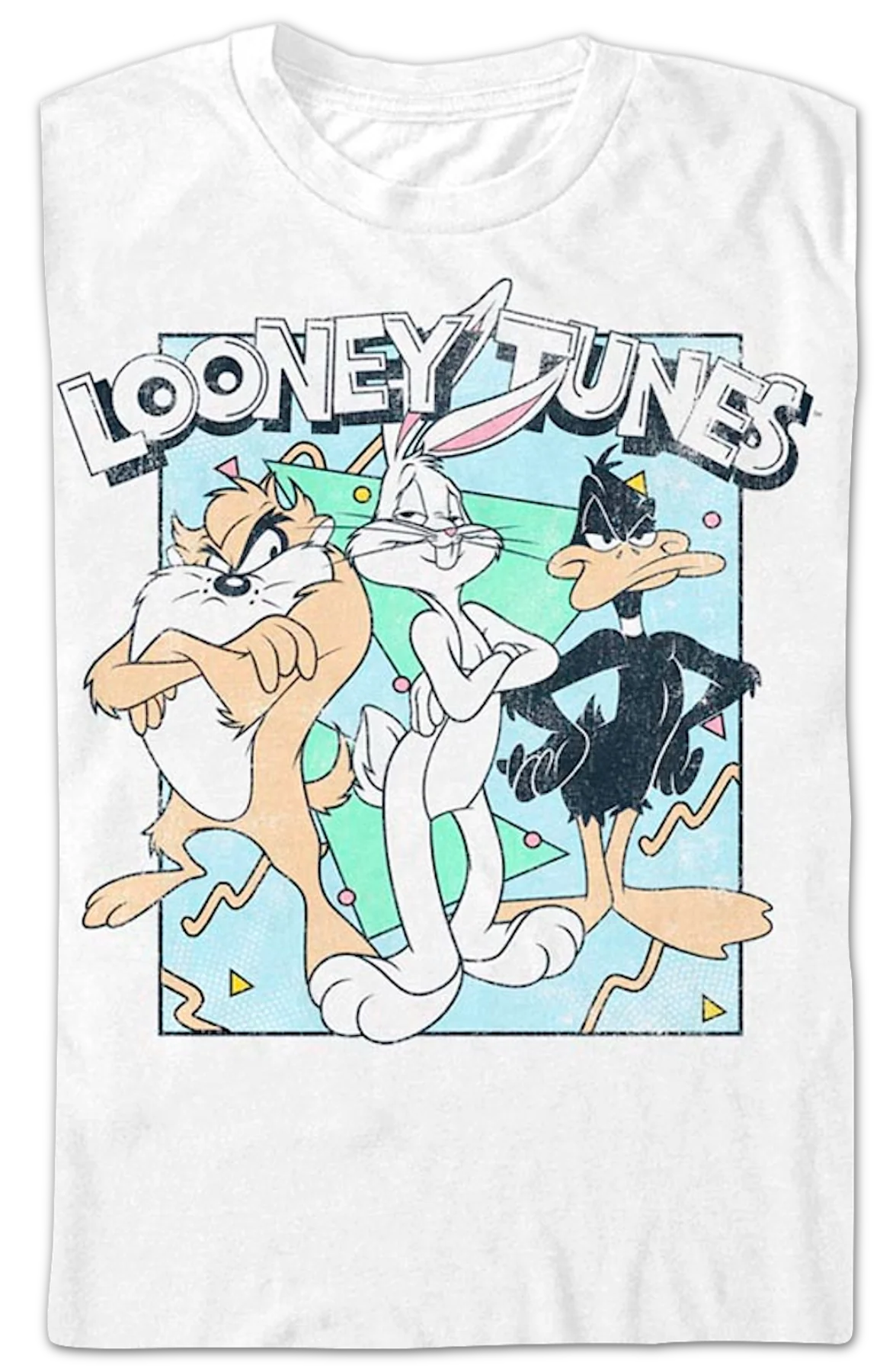 Eighties Shapes Looney Tunes T-Shirt - Image 2