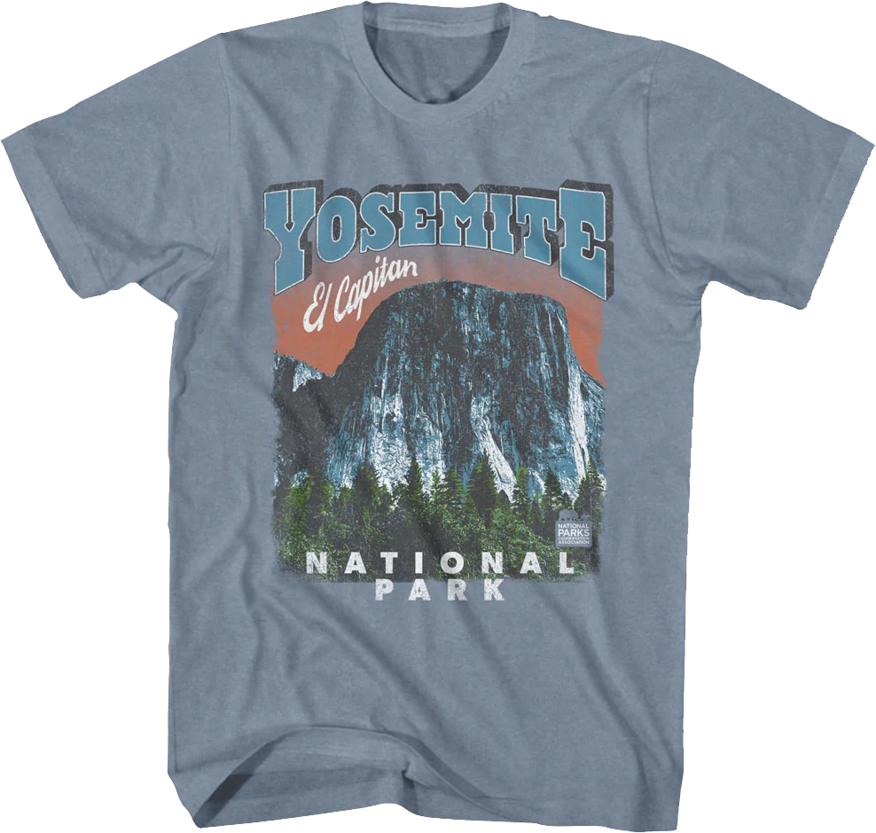 El Capitan Yosemite National Park T-Shirt