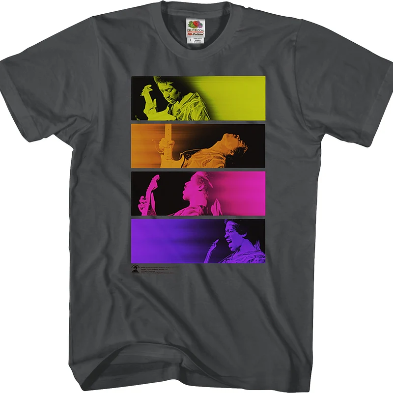 Electric Blocks Jimi Hendrix T-Shirt