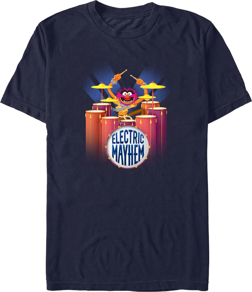 Electric Mayhem Drum Solo Muppets T-Shirt