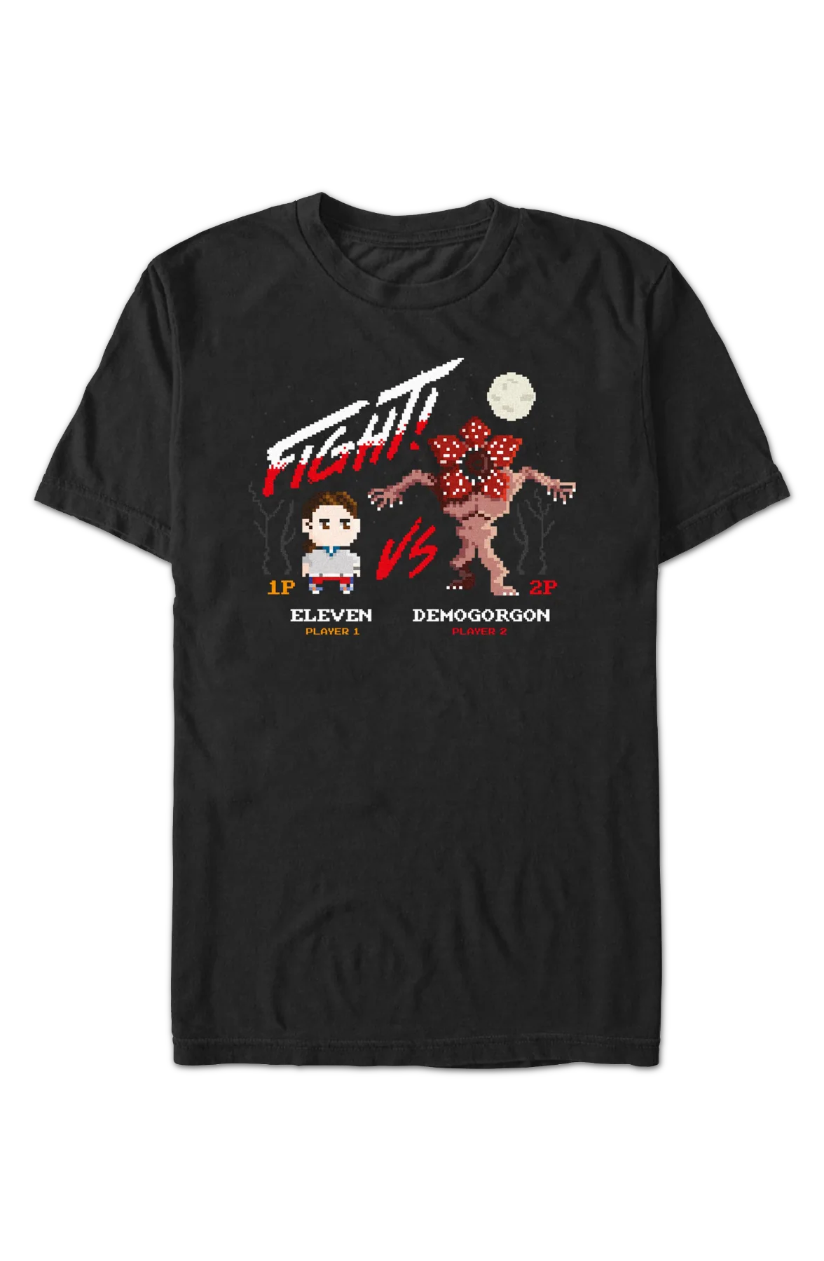 Eleven vs. Demogorgon Stranger Things T-Shirt - Image 2