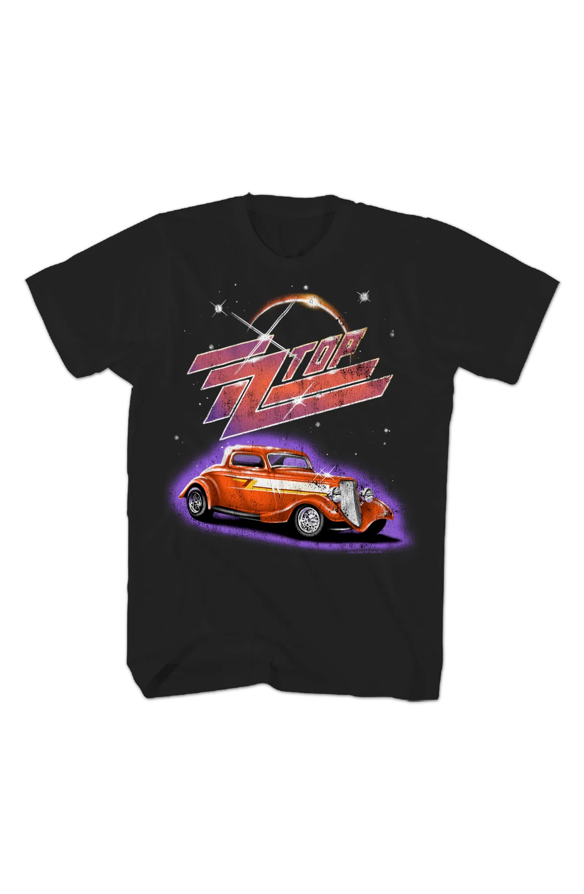 Eliminator Car ZZ Top T-Shirt - Image 2