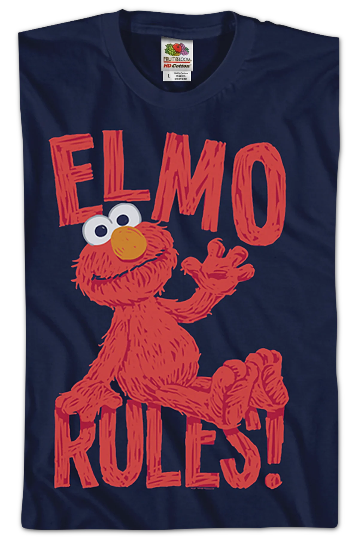 Elmo Rules Sesame Street T-Shirt - Image 2