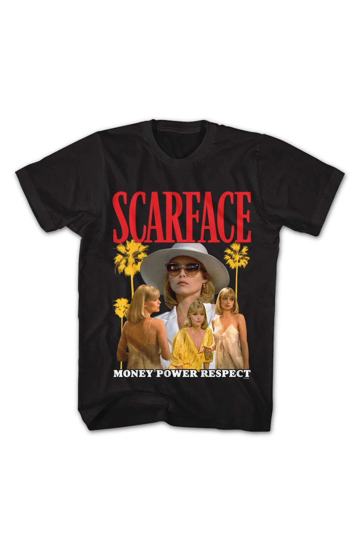 Elvira Hancock Money Power Respect Scarface T-Shirt - Image 2