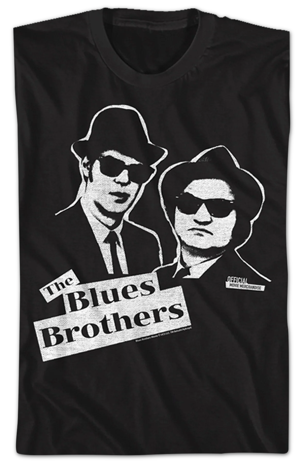 Elwood and Jake Sketch Blues Brothers T-Shirt - Image 2