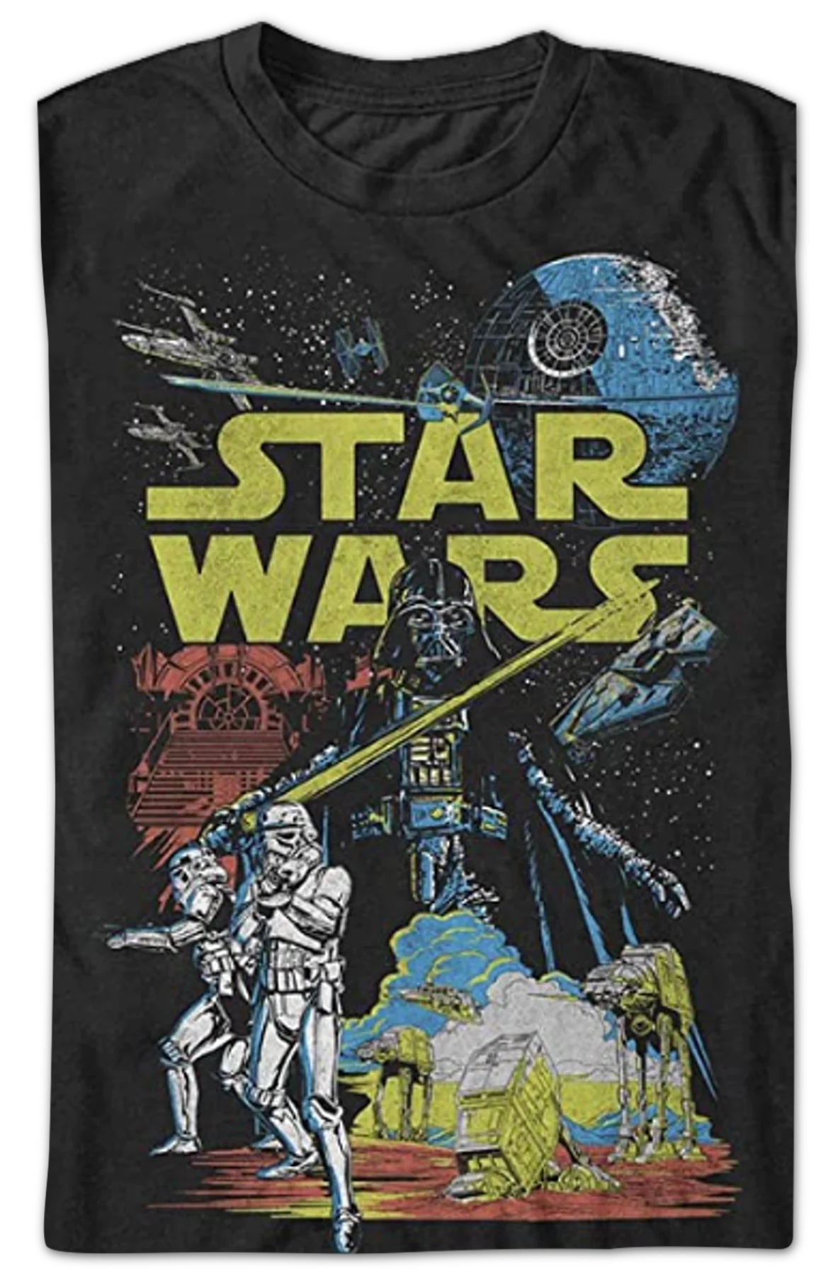 Empire Collage Star Wars T-Shirt - Image 2