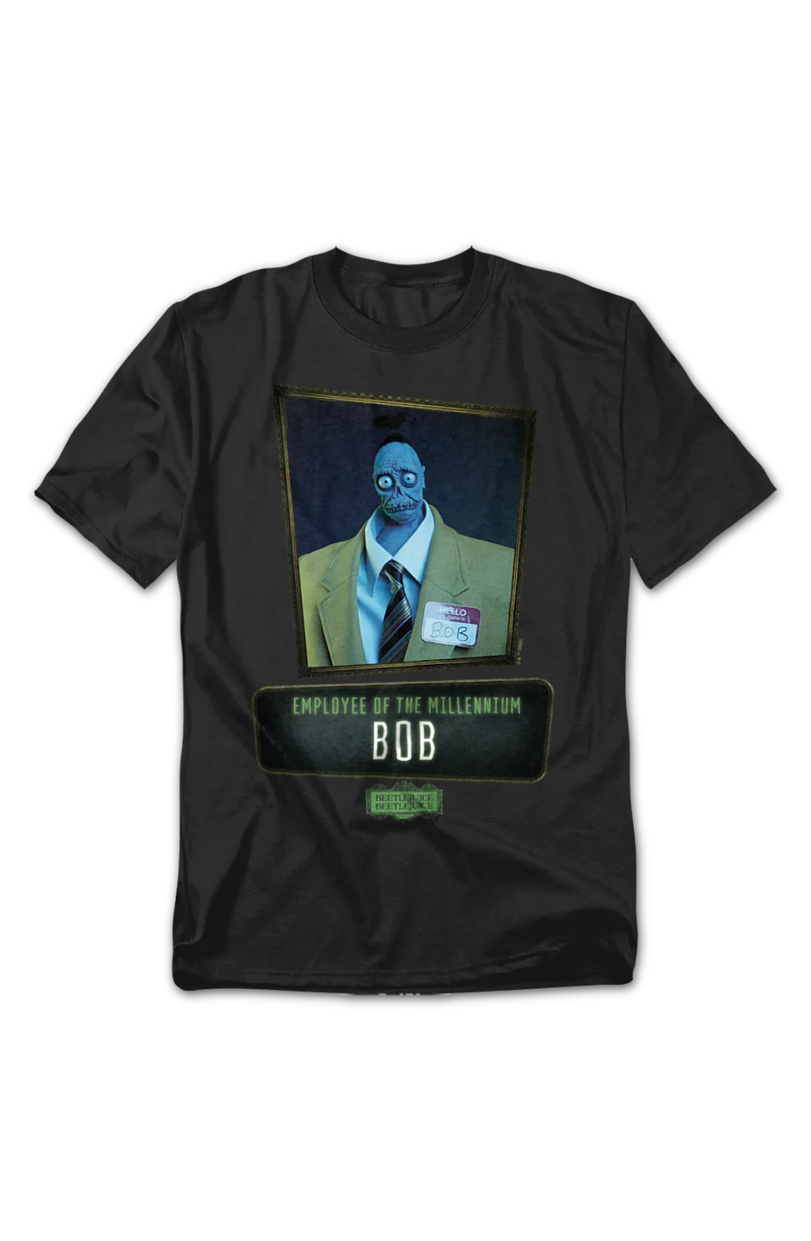 Employee Of The Millennium Bob Beetlejuice T-Shirt - Image 2