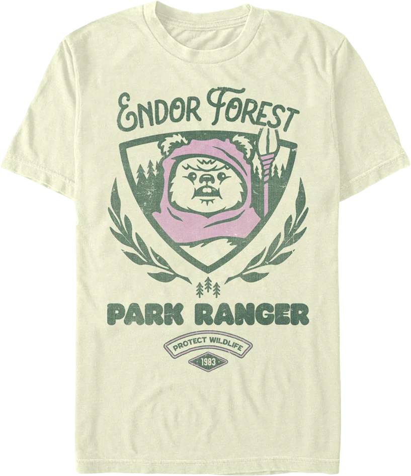 Endor Forest Park Ranger Star Wars T-Shirt