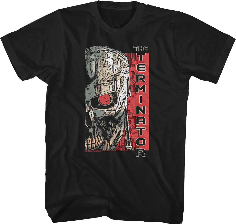 Endoskeleton Illustration Terminator T-Shirt
