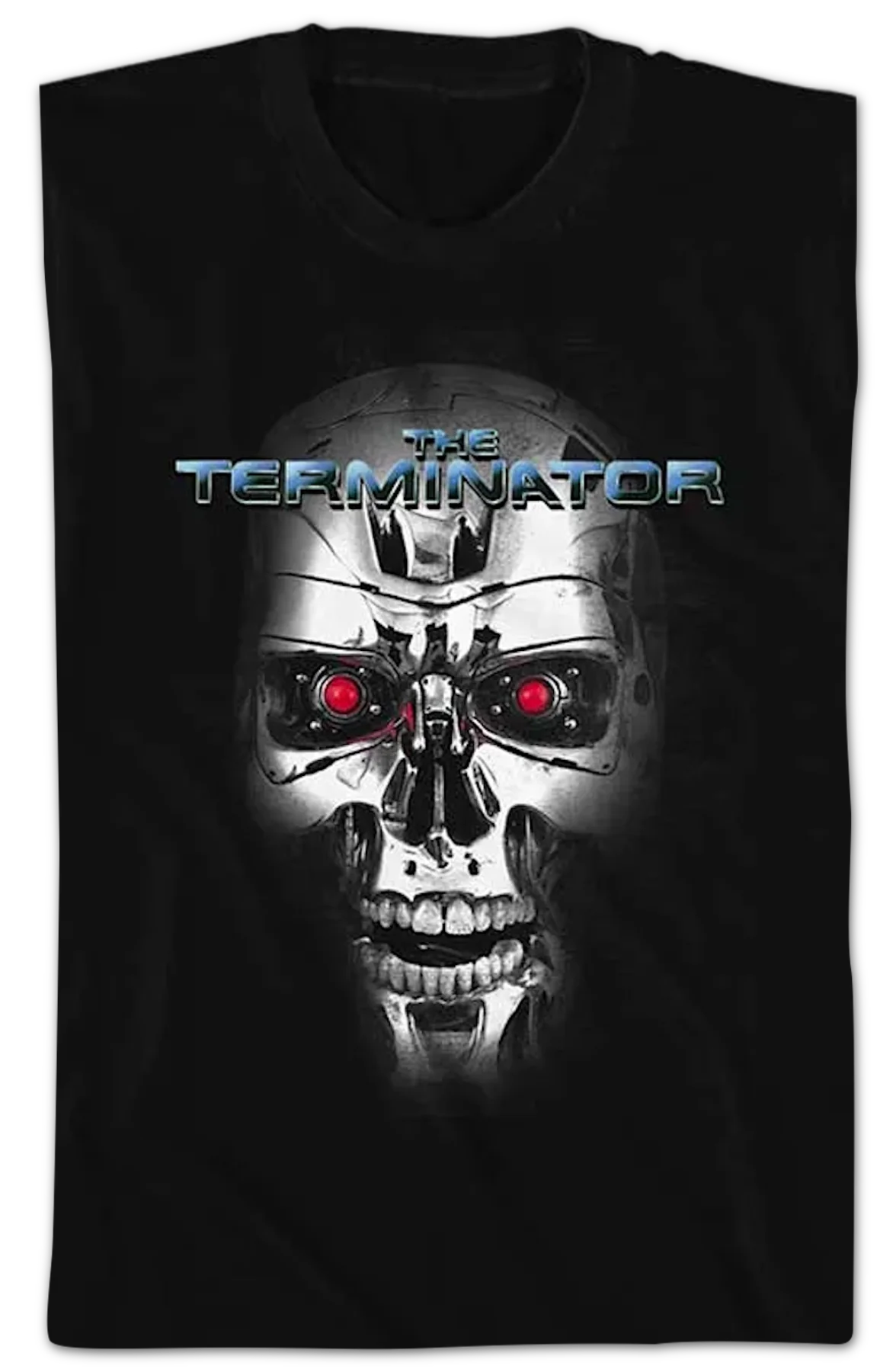 Endoskeleton Skull Terminator T-Shirt - Image 2