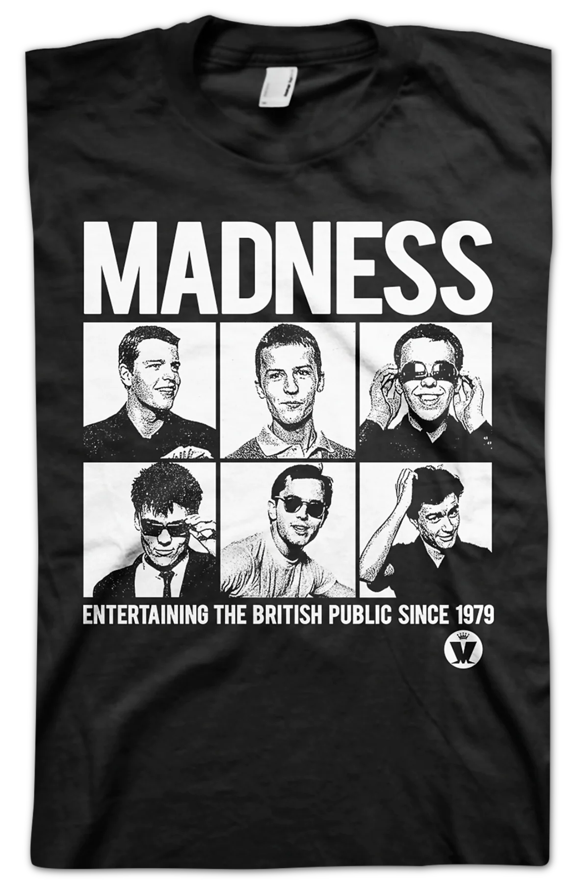 Entertaining The British Public Since 1979 Madness T-Shirt - Image 2