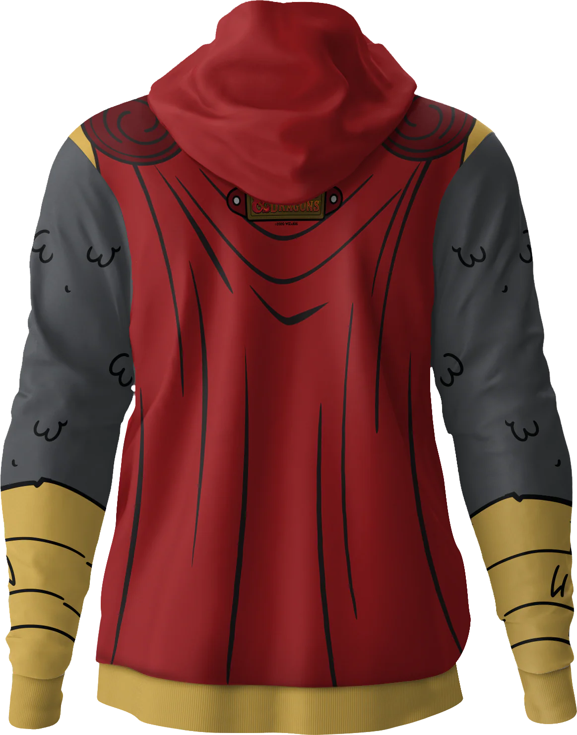 Eric the Cavalier Dungeons & Dragons Costume Hoodie - Image 2