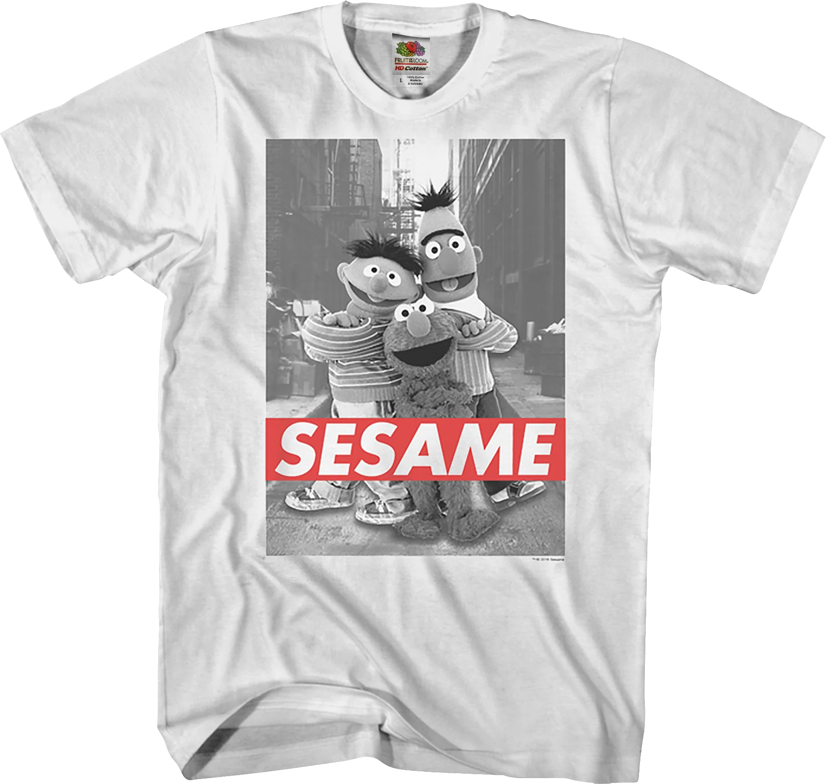 Ernie Elmo Bert Sesame Street T-Shirt