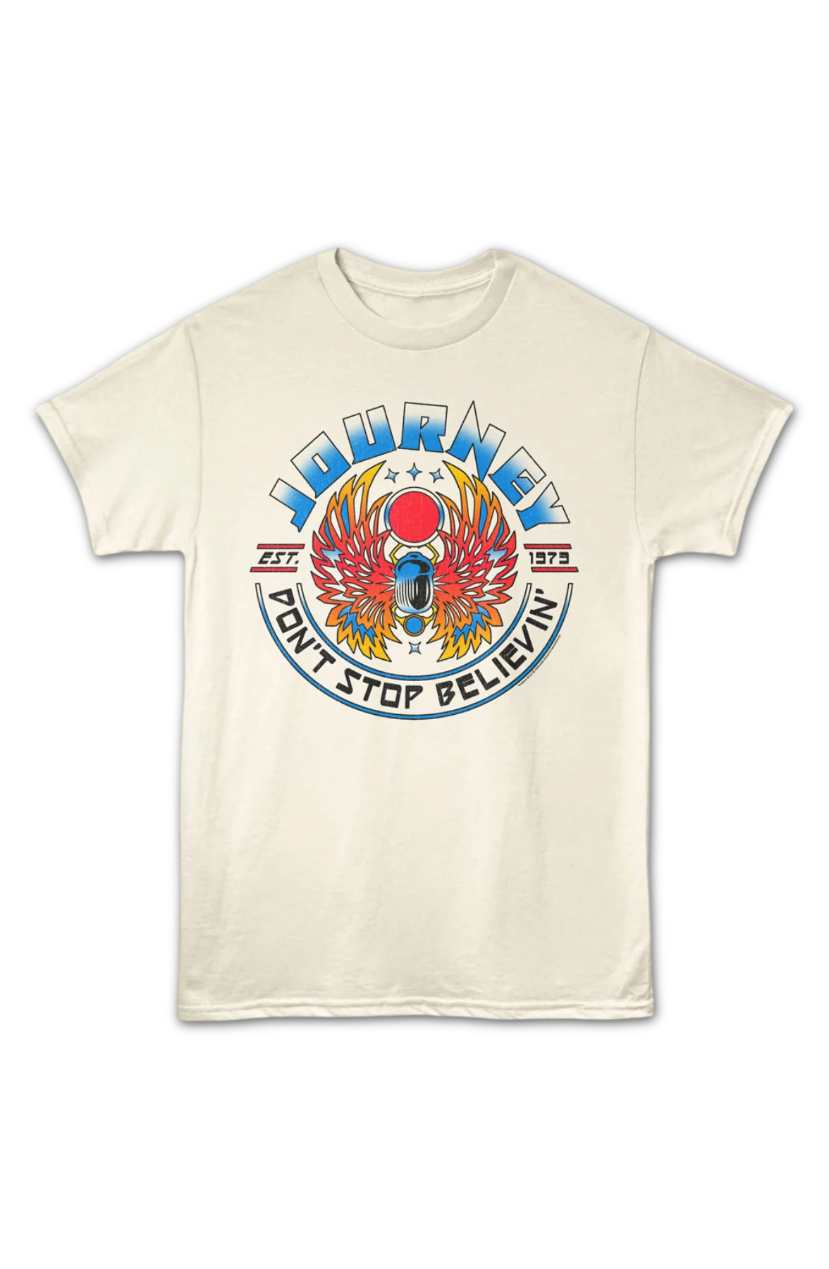 Est. 1973 Don't Stop Believin' Journey T-Shirt - Image 2