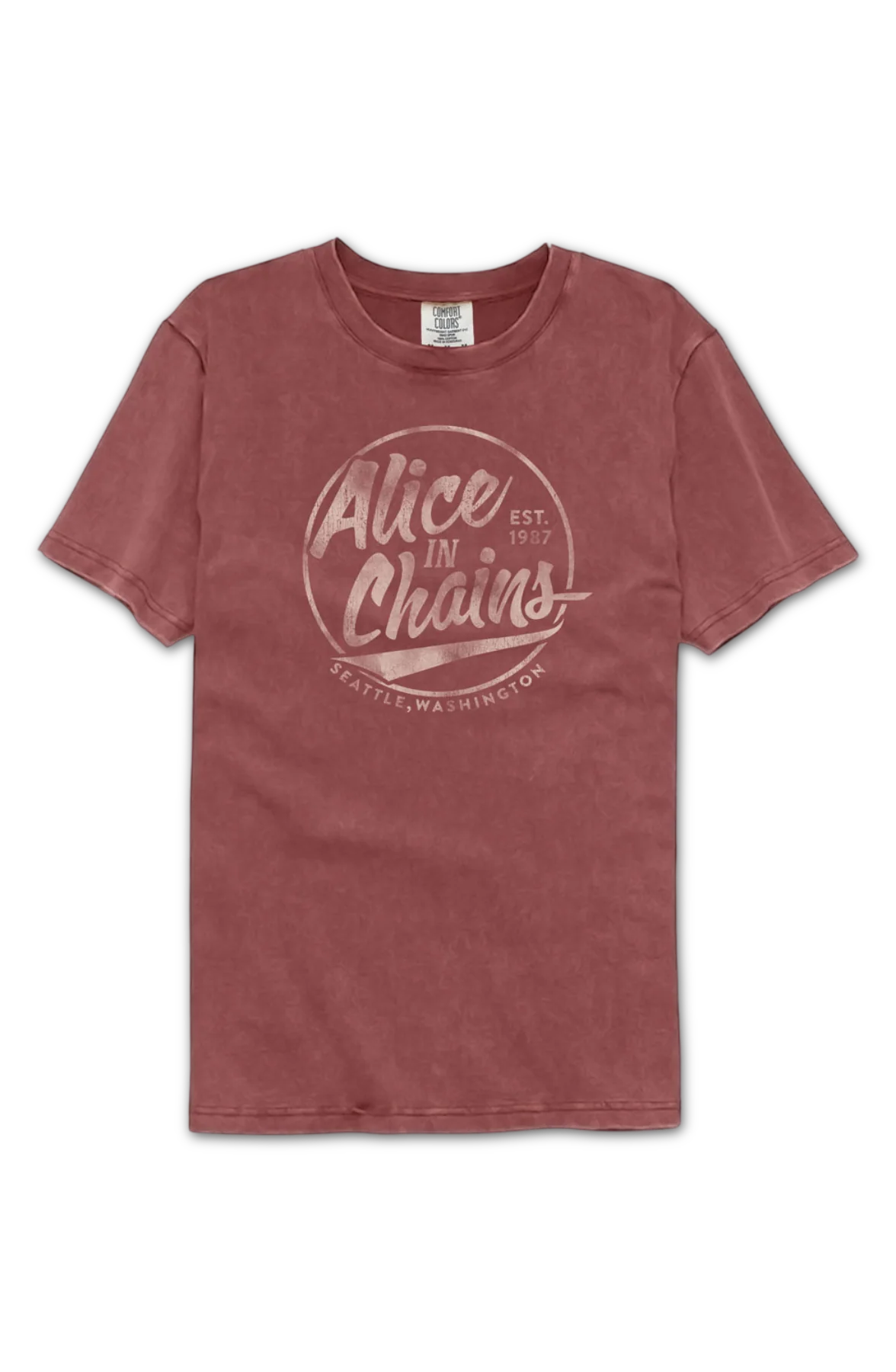 Est. 1987 Alice In Chains Comfort Colors Brand T-Shirt - Image 2