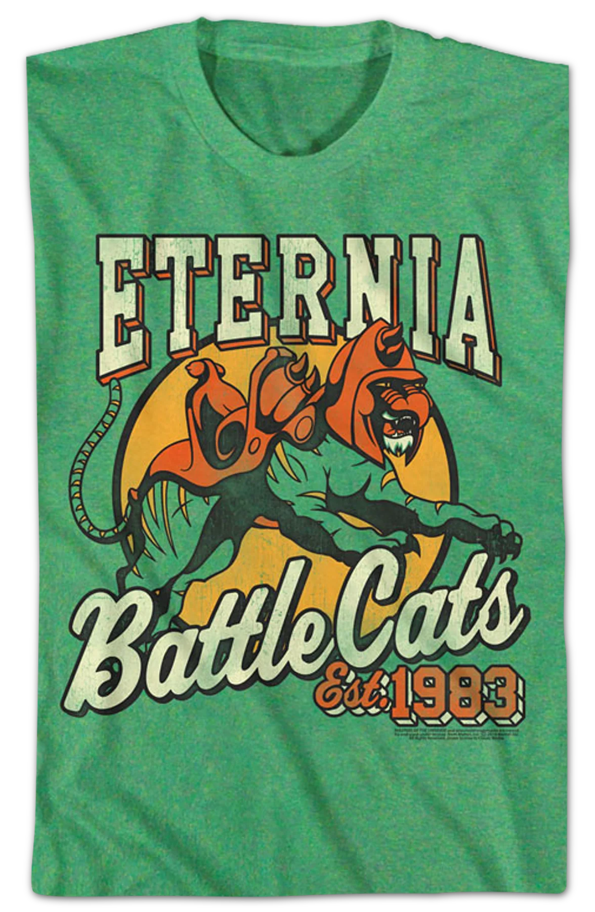 Eternia Battle Cats Masters of the Universe T-Shirt - Image 2